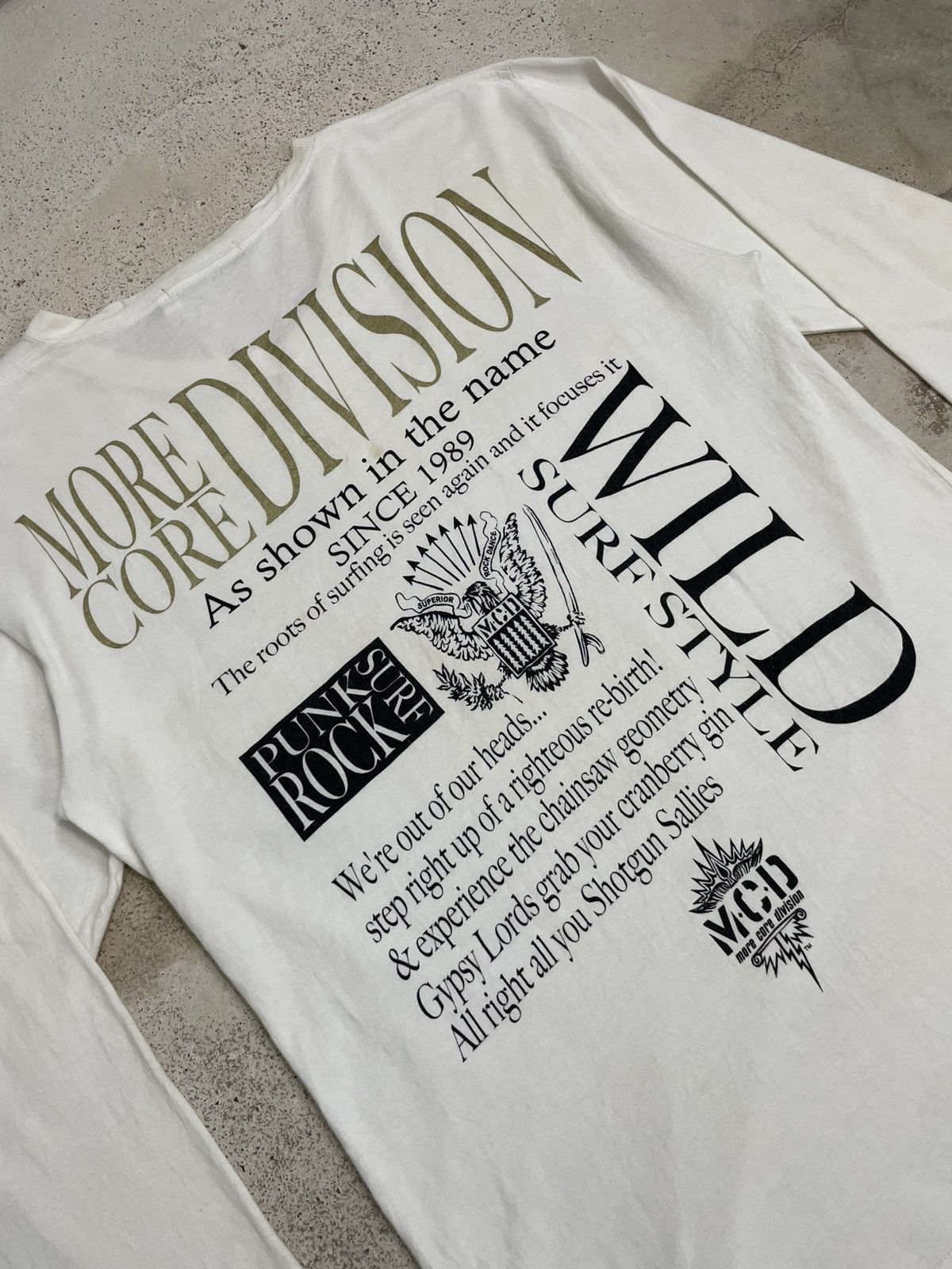 Japanese Brand More Core Devision Y2K Style Punk Superior Rock Size US XL / EU 56 / 4 - 7 Thumbnail
