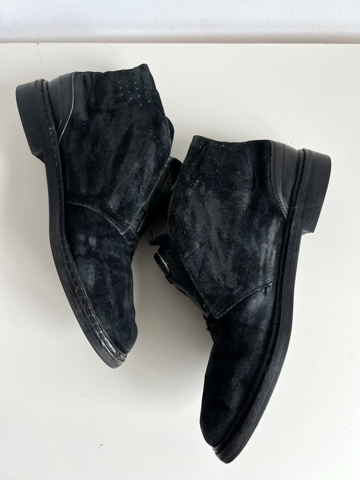 Maison MIHARA YASUHIRO 🔥Mihara Yasuhiro x Puma SS15 MY-83 Hybrid Suede Disc Boots Size US 11 / EU 44 - 12 Thumbnail