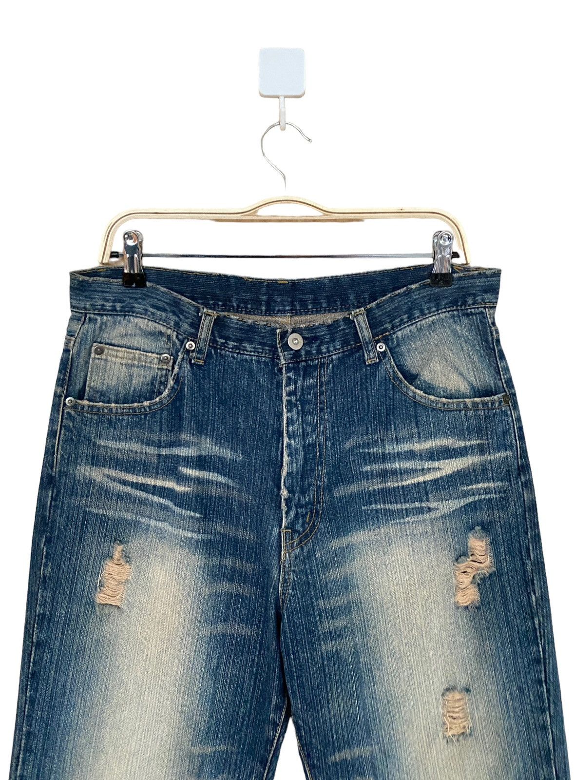 Japanese Brand × Vintage Vintage Japanese Brand Jeans 1990s Size US 33 - 3 Thumbnail