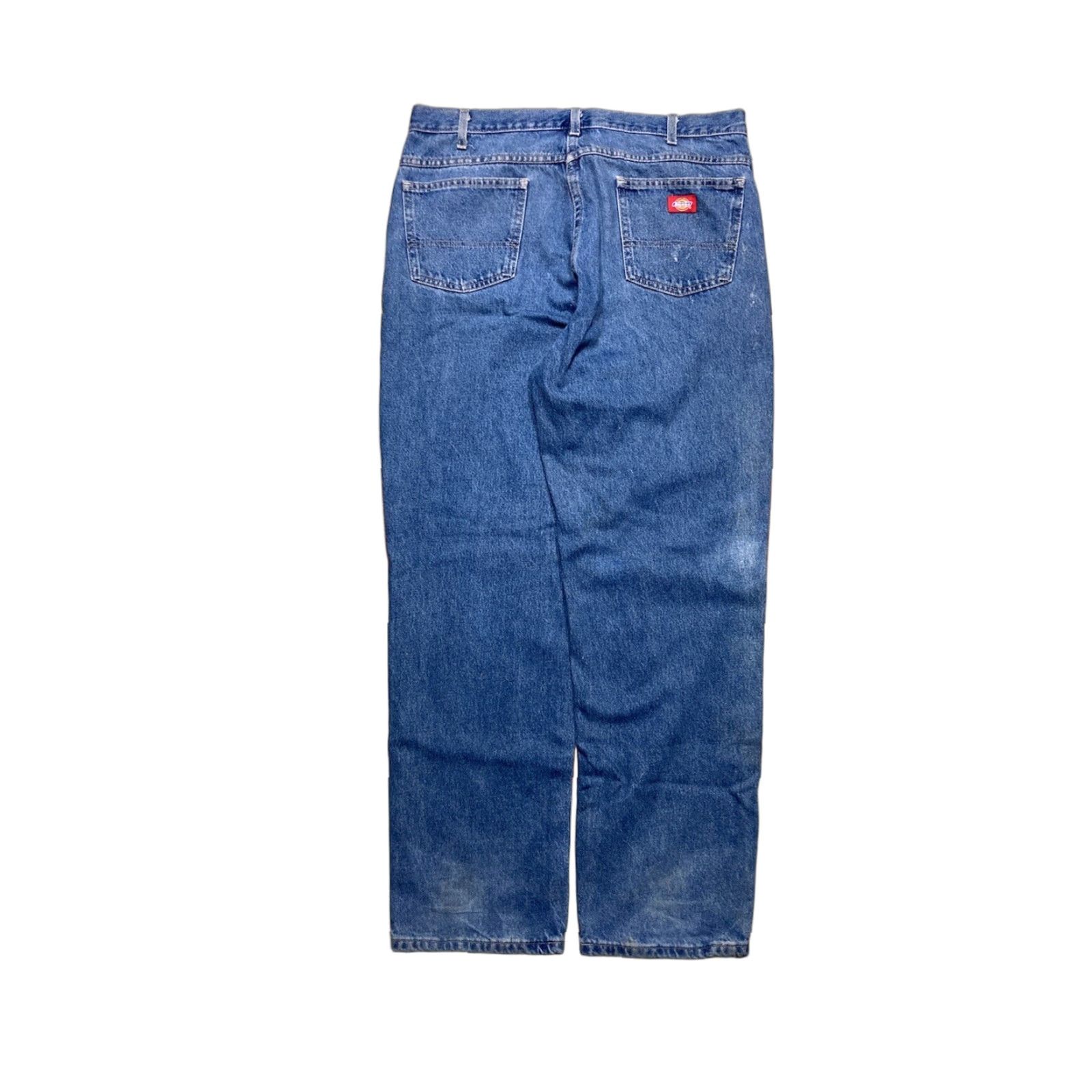 Dickies VINTAGE Dickies Jeans Men Baggy Straight 38 Regular Blue 38x32 Relaxed Workwear Y2K Skater Size US 38 / EU 54 - 1 Thumbnail