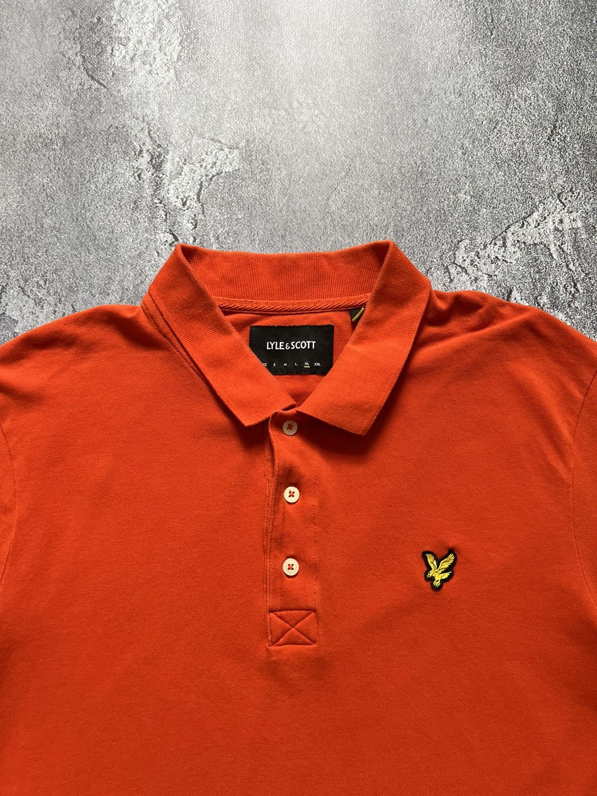 Lyle & Scott Vintage Lyle & Scott Tee Big Logo Lampas Striped Xl Size US XL / EU 56 / 4 - 2 Thumbnail