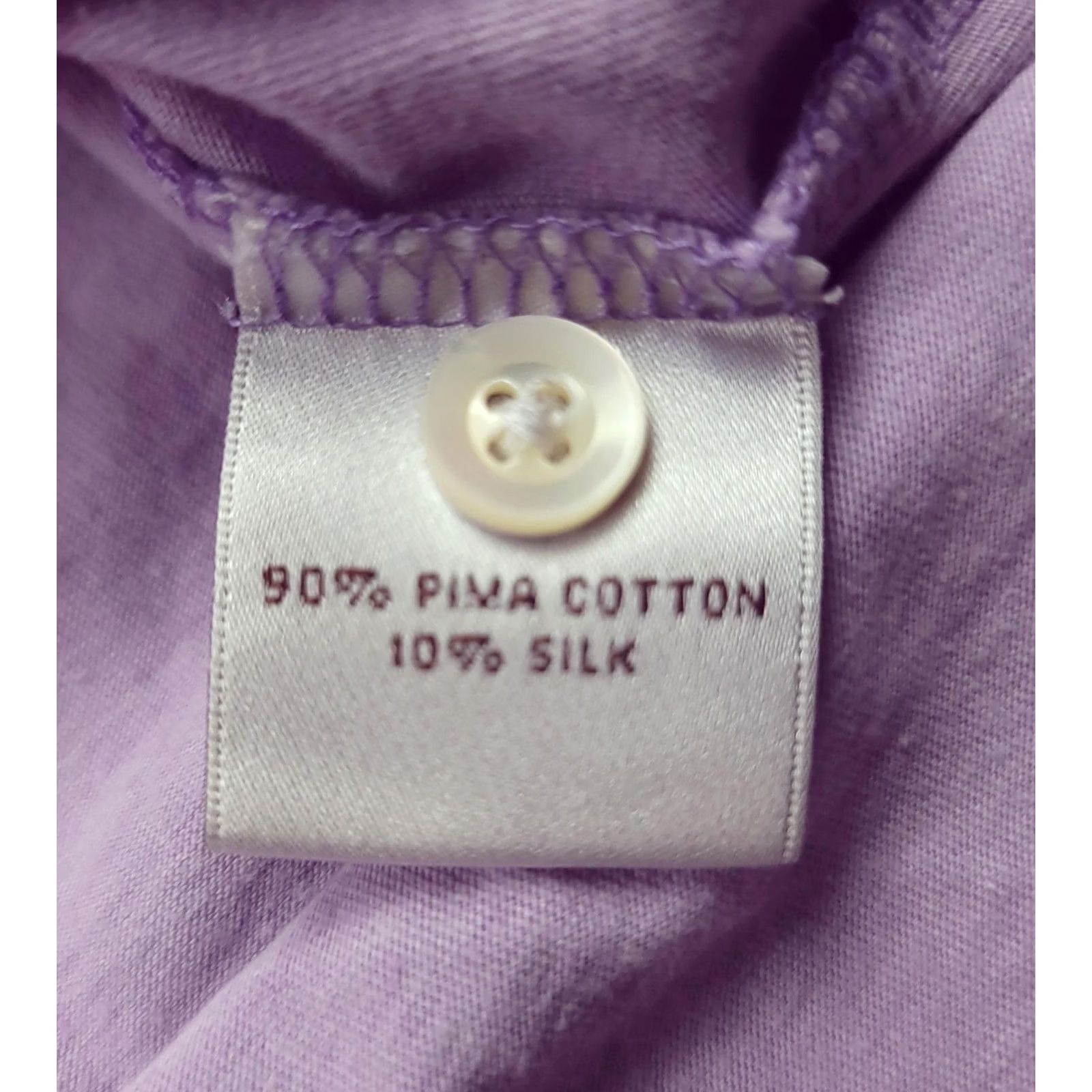 Peter Millar Peter Millar Polo Shirt Mens XL Purple Crown Soft Pima Cotton Silk Short Sleeve Size US XL / EU 56 / 4 - 4 Thumbnail