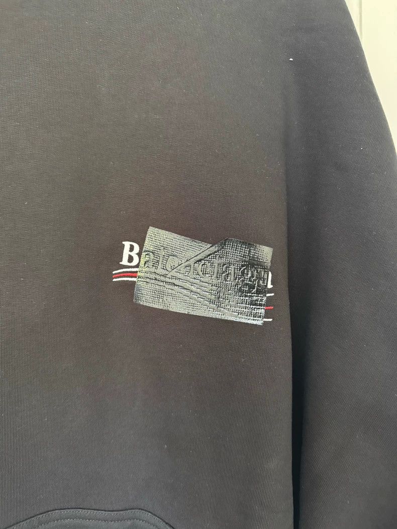 Balenciaga Balenciaga size 2 Black graffiti logo sweatshirt Size US M / EU 48-50 / 2 - 2 Thumbnail