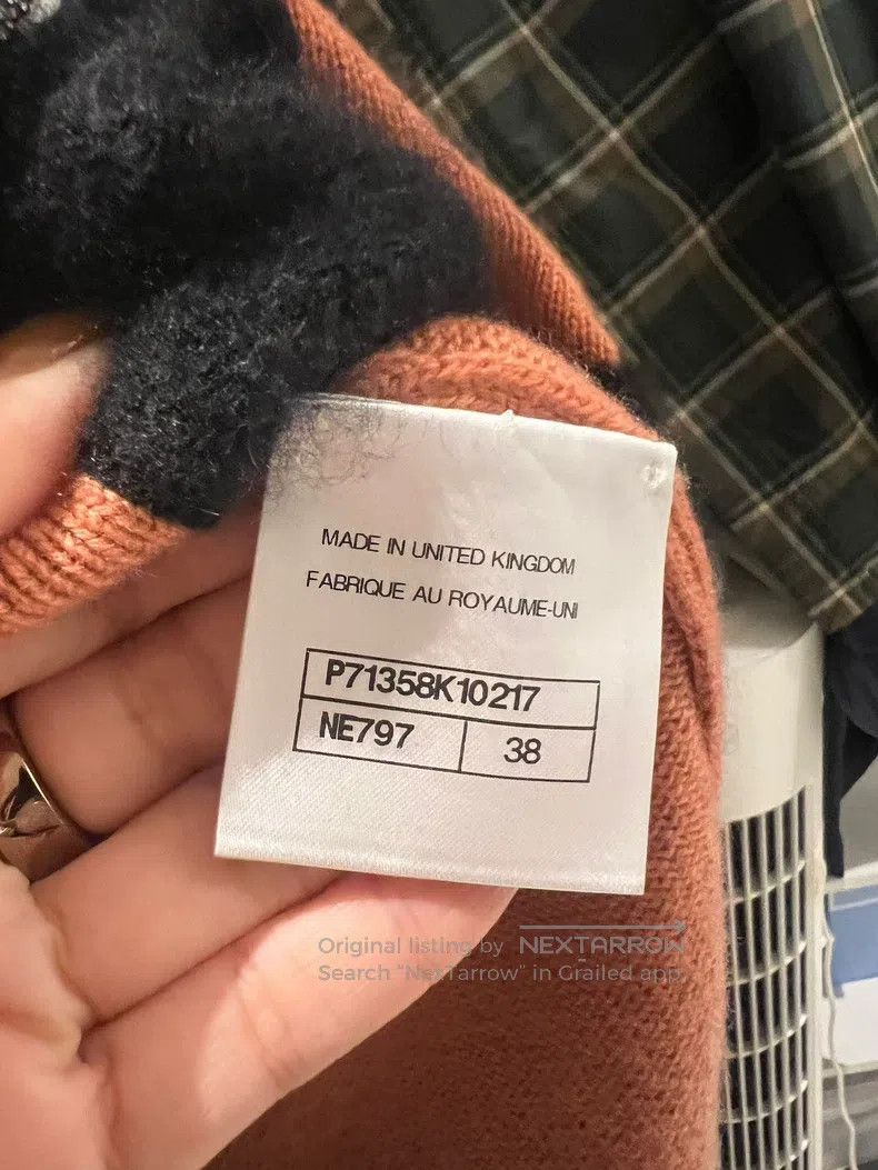 Chanel Chanel Black orange colour-block knitted cardigan coat Size XS / US 0-2 / IT 36-38 - 6 Thumbnail