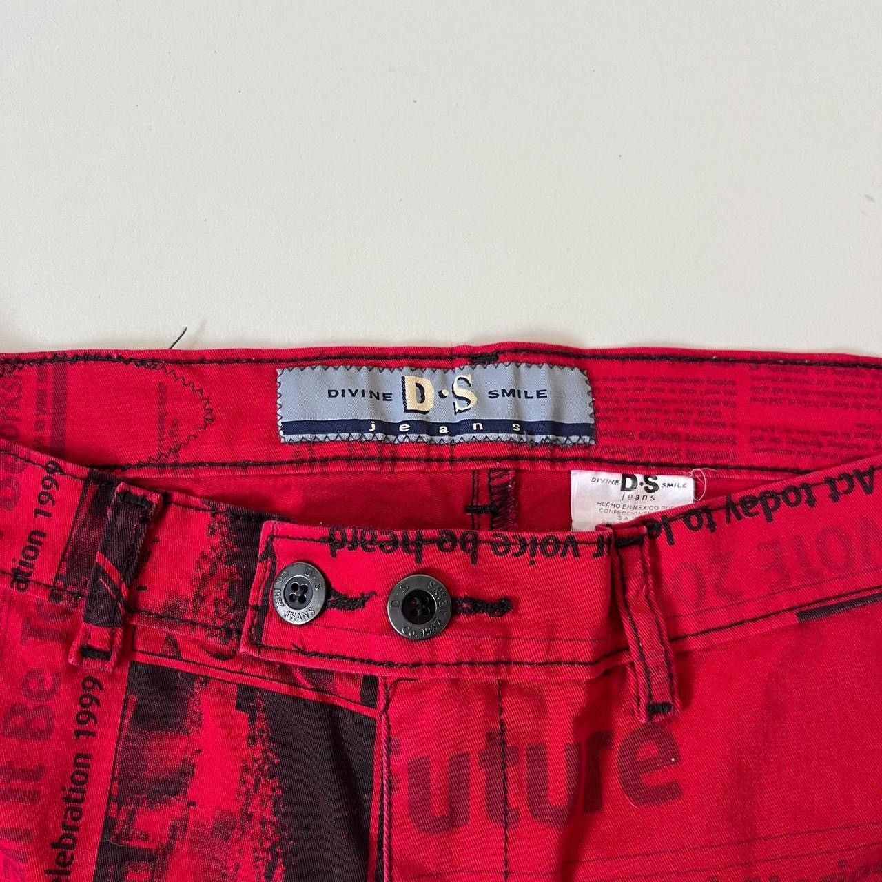 Vintage Vintage Newsprint Pants Size 27" / US 4 / IT 40 - 5 Thumbnail