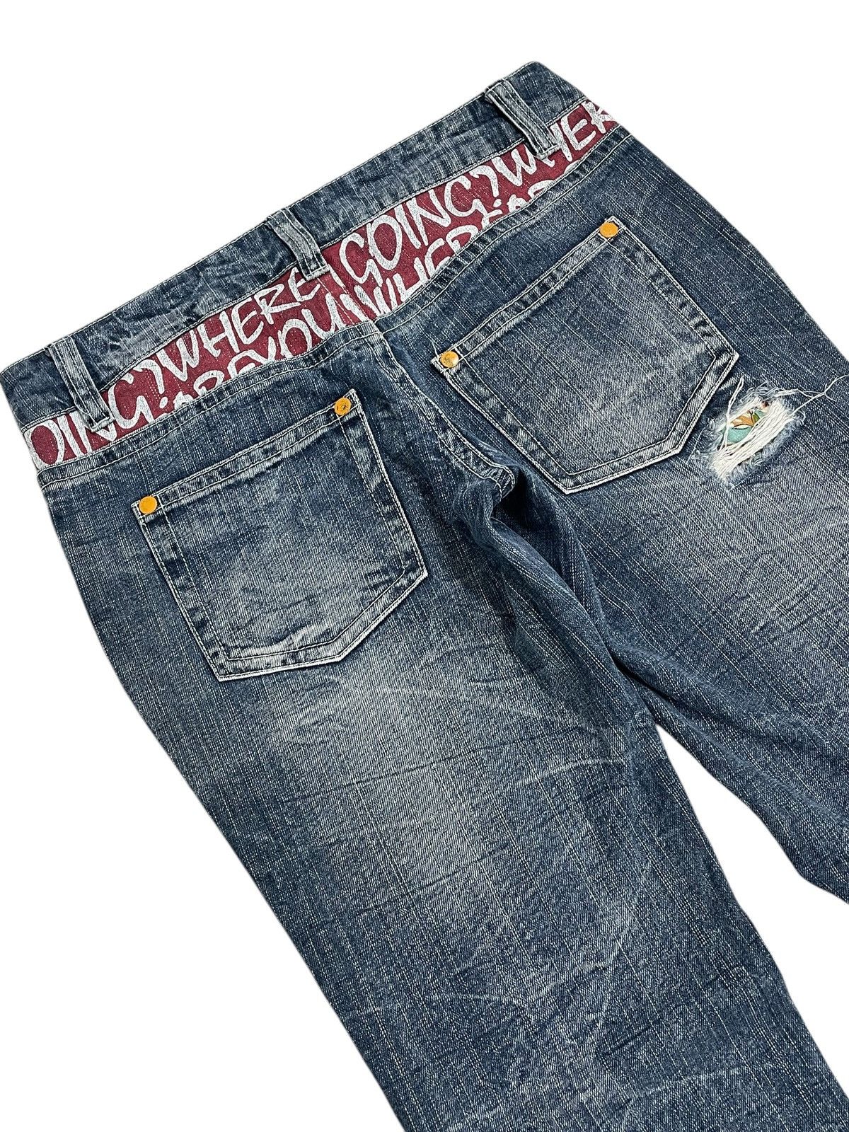 Isamu Katayama Backlash Distressed Patched The Vision Evolves Art Painting Size US 32 / EU 48 - 13 Thumbnail