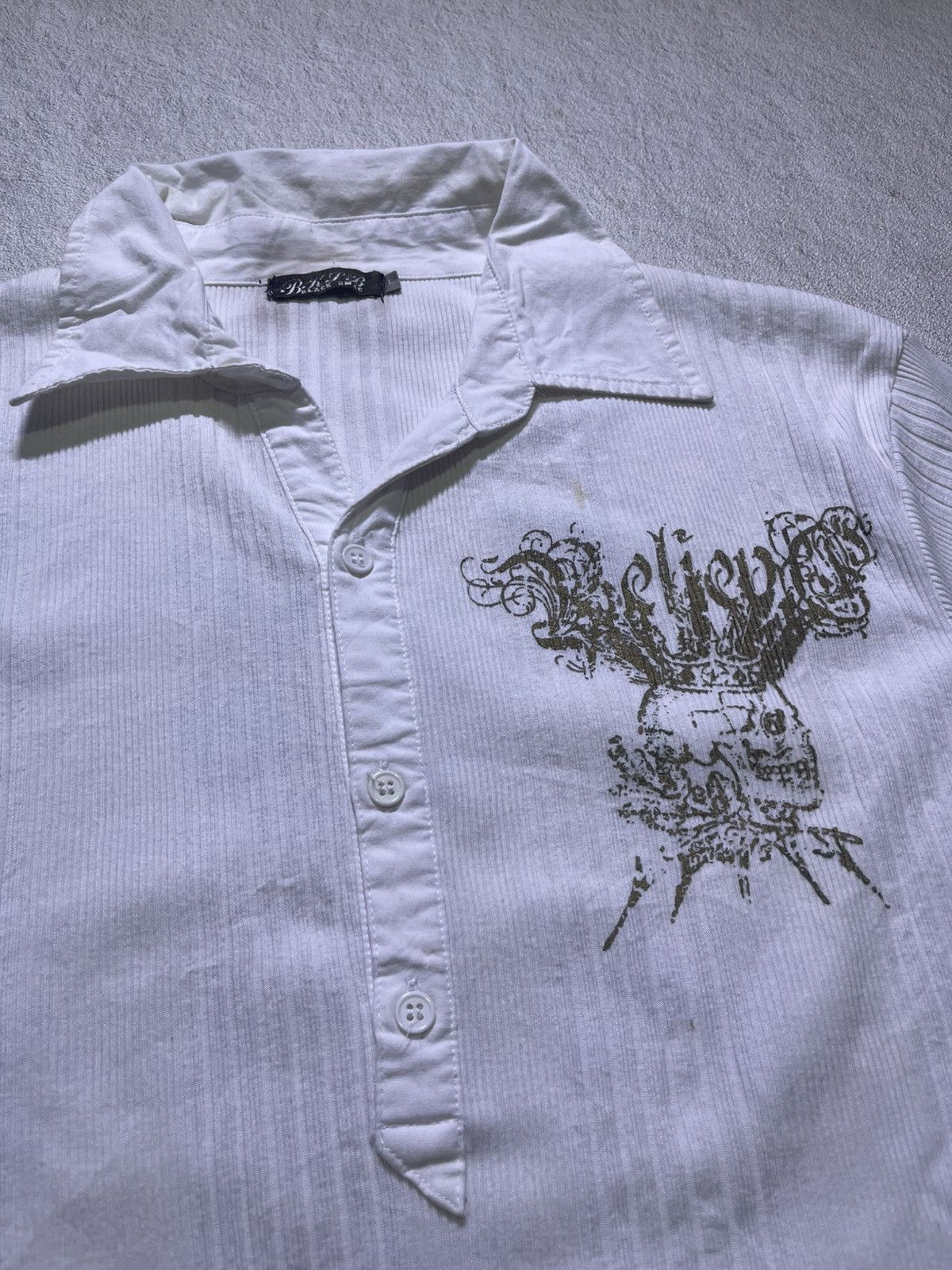 Japanese Brand Y2K BKLB long sleeve tshirt Size US M / EU 48-50 / 2 - 6 Thumbnail