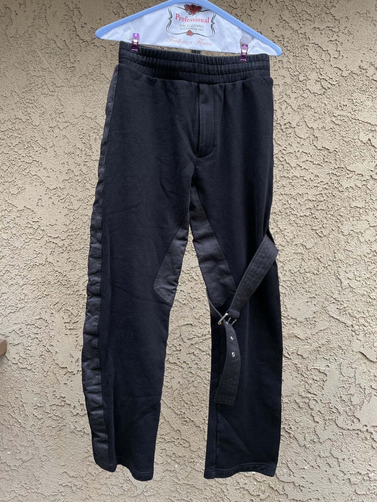 Dion Lee Dion Lee Knee Strap Side Stripe Sweatpants Size US 29 - 1 Thumbnail
