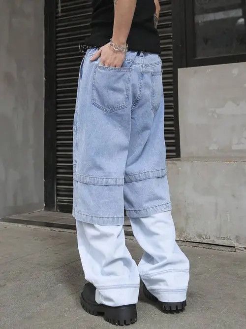 Japanese Brand × Vintage DRIP workwear vintage Y2K denim jeans pants Size US 32 / EU 48 - 2 Thumbnail