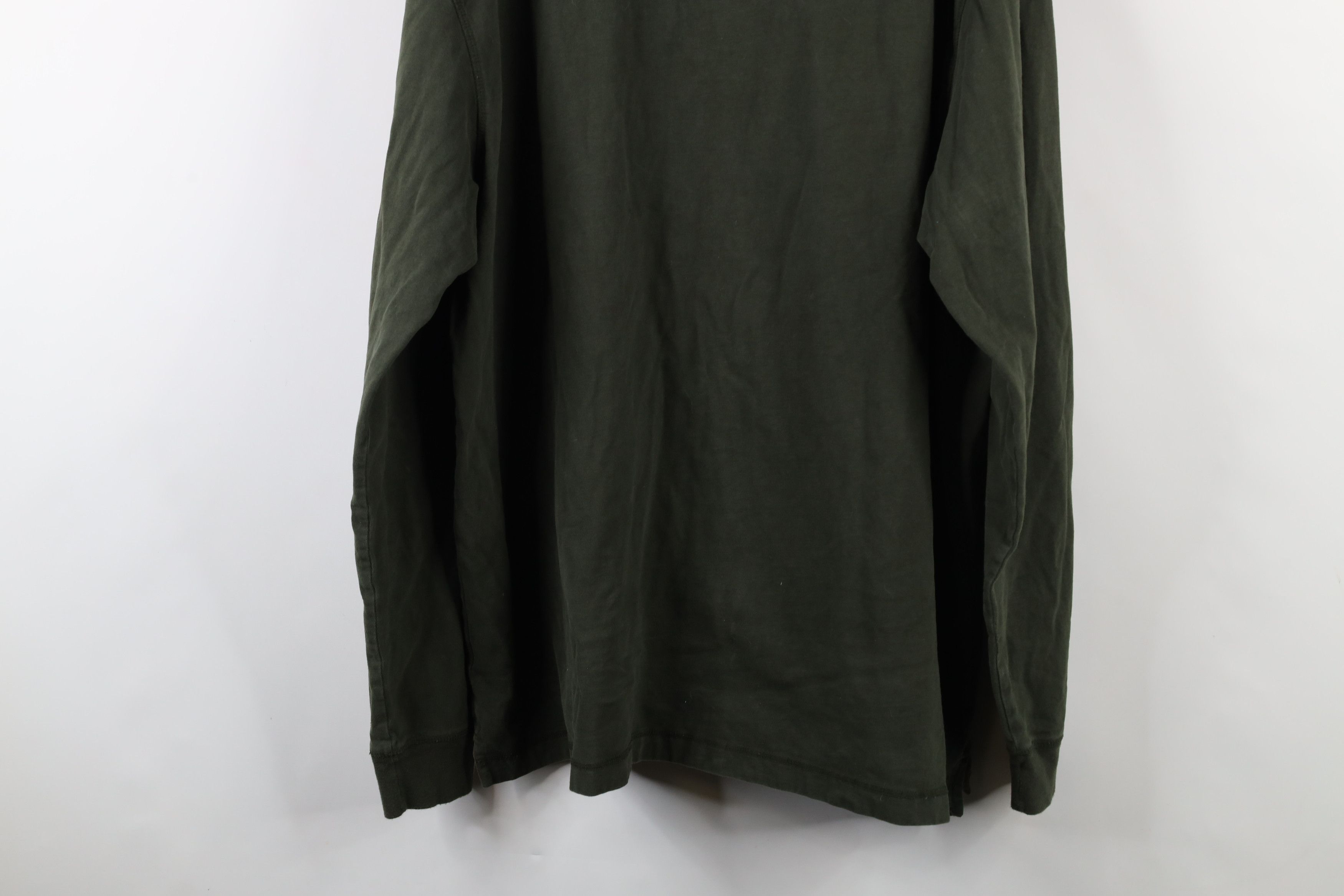 Cabelas × Vintage Vintage Cabelas Blank Heavyweight Long Sleeve Henley T-Shirt Size US XXL / EU 58 / 5 - 13 Thumbnail