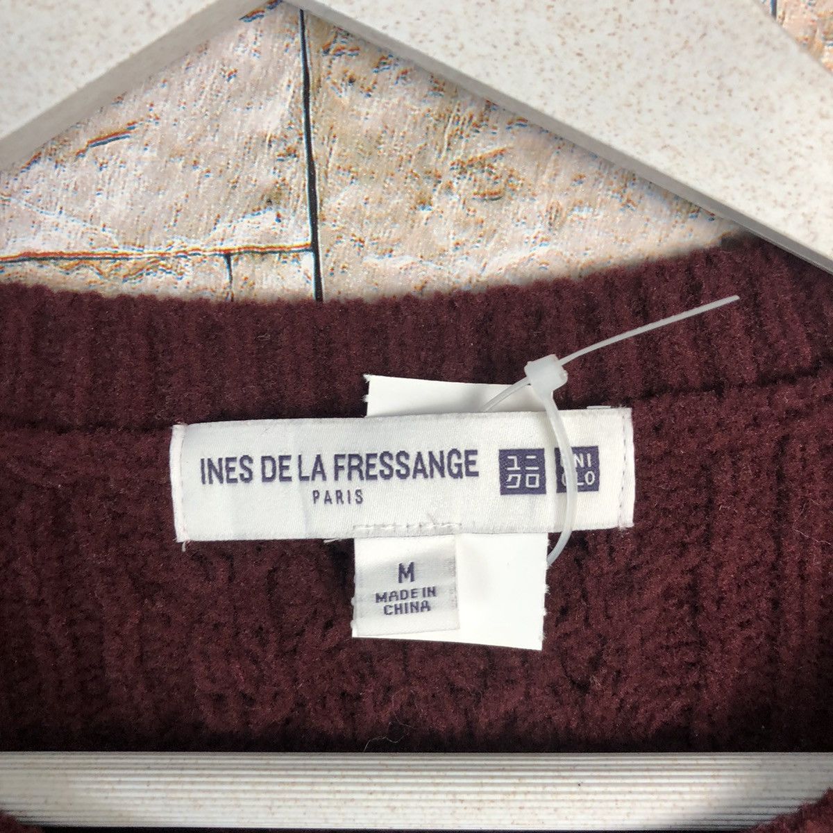 Uniqlo Uniqlo X Ins de La Fressange Maroon Knitwear #A297 Size M / US 6-8 / IT 42-44 - 9 Thumbnail