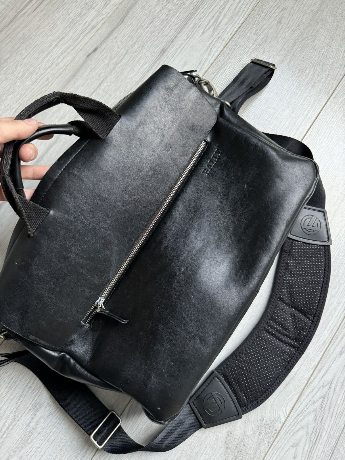 Bally 💼 Bally Reall Leather Bag Size 38 - 3 Thumbnail