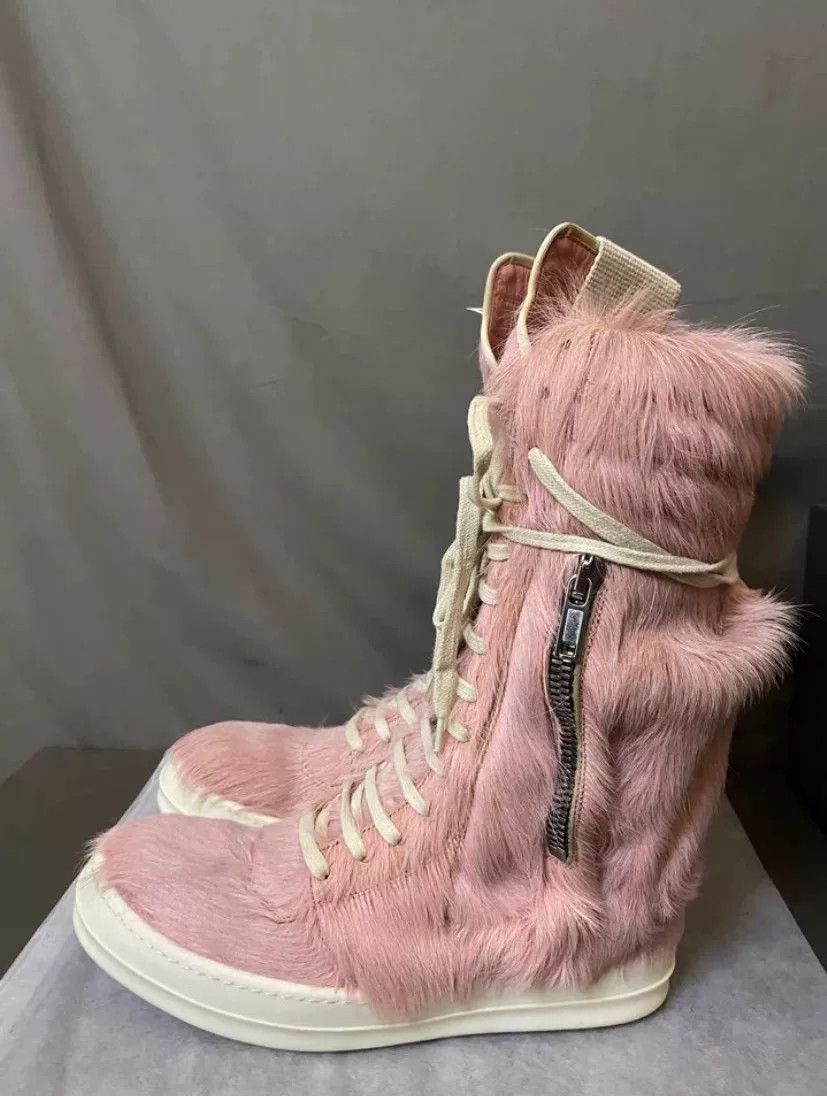 Rick Owens Rick Owens Cargo Pink Boots 39 Women Size US 8.5 / IT 38.5 - 1 Thumbnail