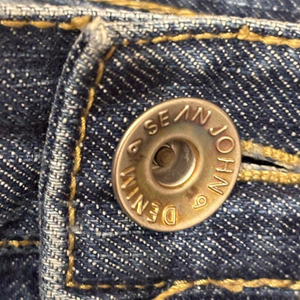 Sean John Sean John Blue Denim Shorts Size US 38 / EU 54 - 6 Thumbnail
