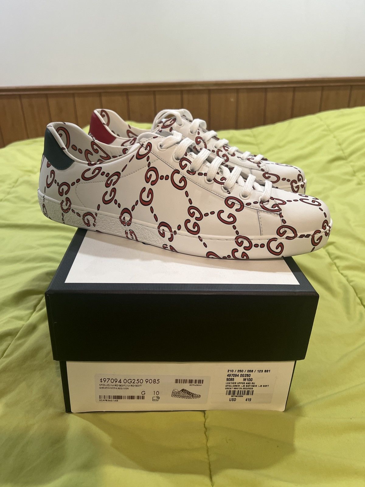 Gucci Gucci Ace sneaker Size US 10 / EU 43 - 1 Thumbnail