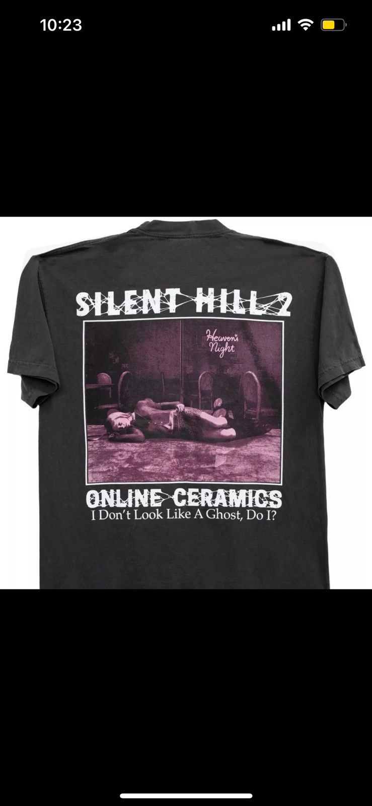 Online Ceramics XL Silent Hill 2 Online Ceramics Heaven’s Night T Shirt Tee Size US XL / EU 56 / 4 - 3 Thumbnail