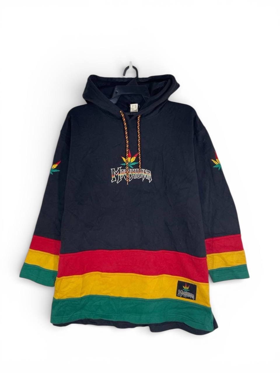 Other Vintage marijuana reggae hoodie size L Size US L / EU 52-54 / 3 - 1 Thumbnail