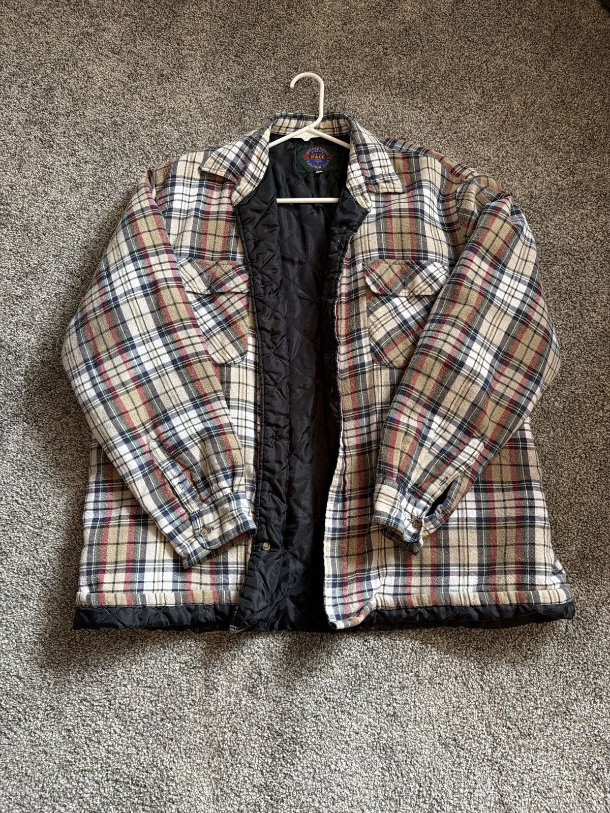 Vintage Vintage Flannel Jacket Size US XL / EU 56 / 4 - 1 Thumbnail