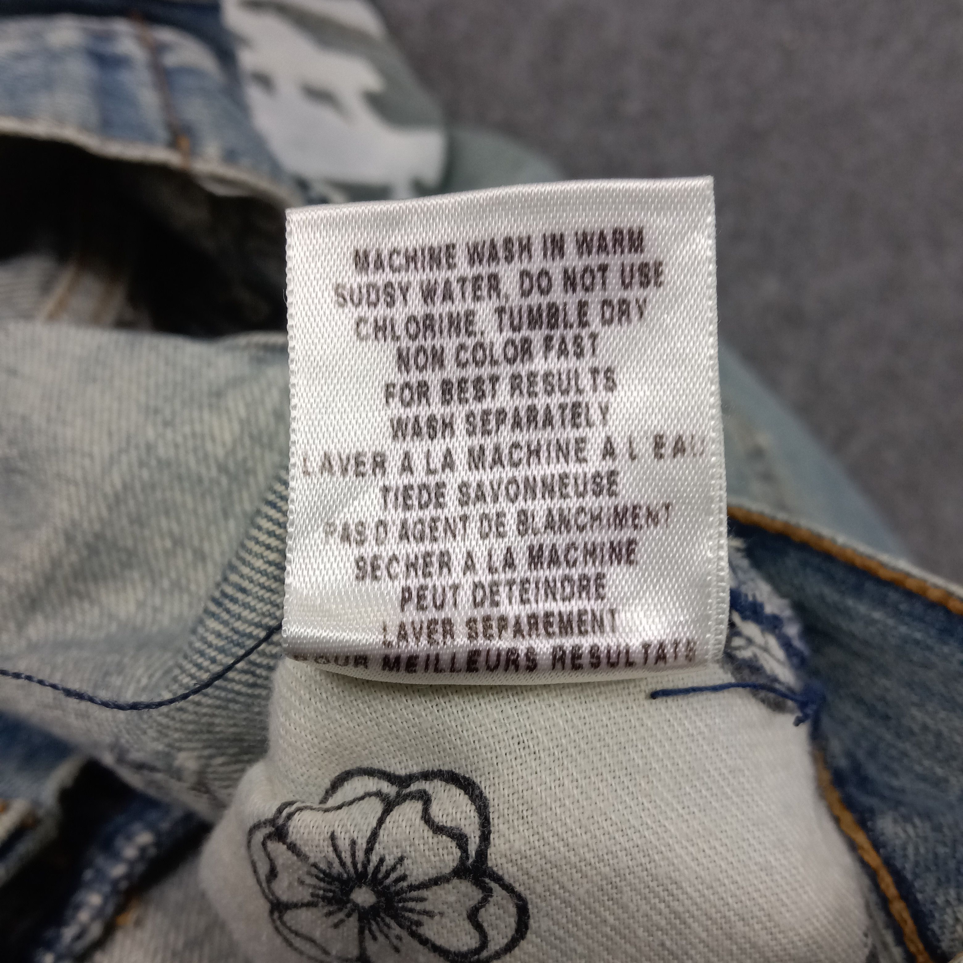 Stussy Stussy American Streetwear Style Denim Jeans C228N11 Size US 35 - 17 Thumbnail