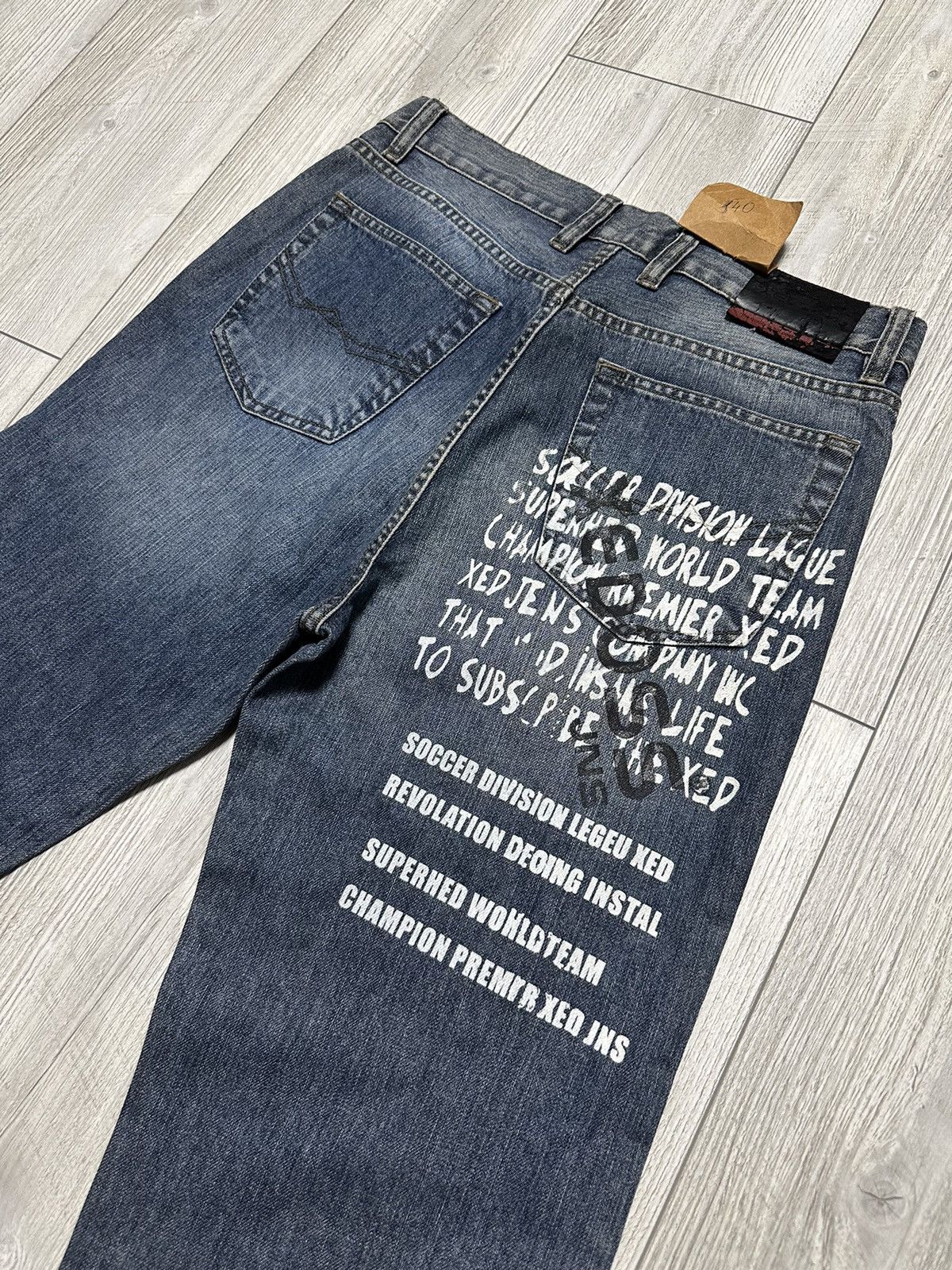 Other NEW VINTAGE XEDOSS JEANS RAPPER Y2K JEANS DENIM Size US 32 / EU 48 - 2 Thumbnail