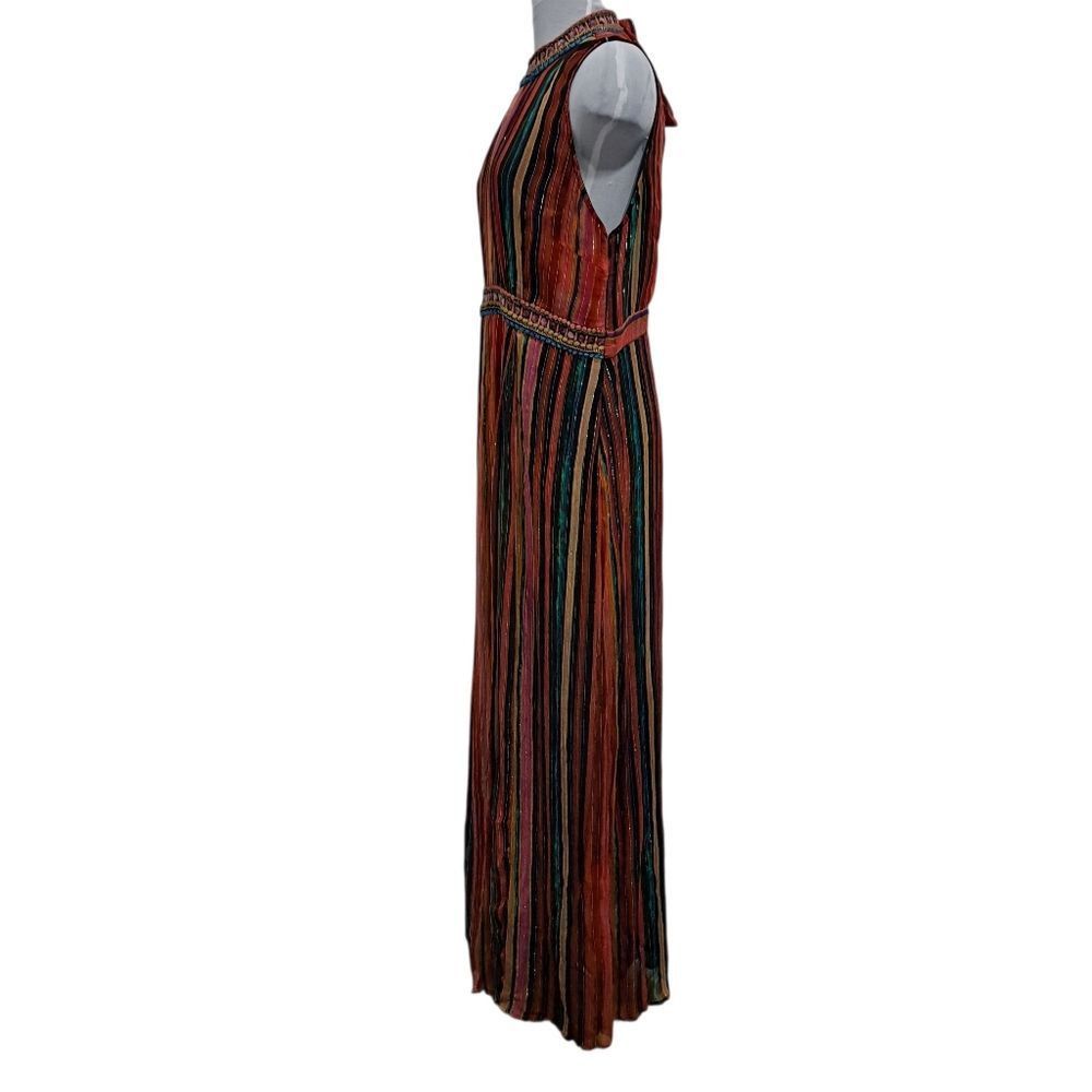 Anthropologie Anthropologie Blank London Halterneck Textured Metallic Maxi Size XL / US 12-14 / IT 48-50 - 5 Thumbnail