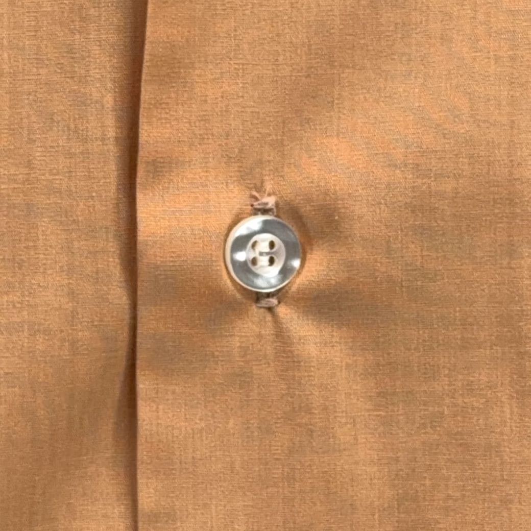 Van Heusen VINTAGE Van Heusen Shirt Men Brown 70s Century Dacron Button-Up Long Sleeve Size US M / EU 48-50 / 2 - 6 Thumbnail