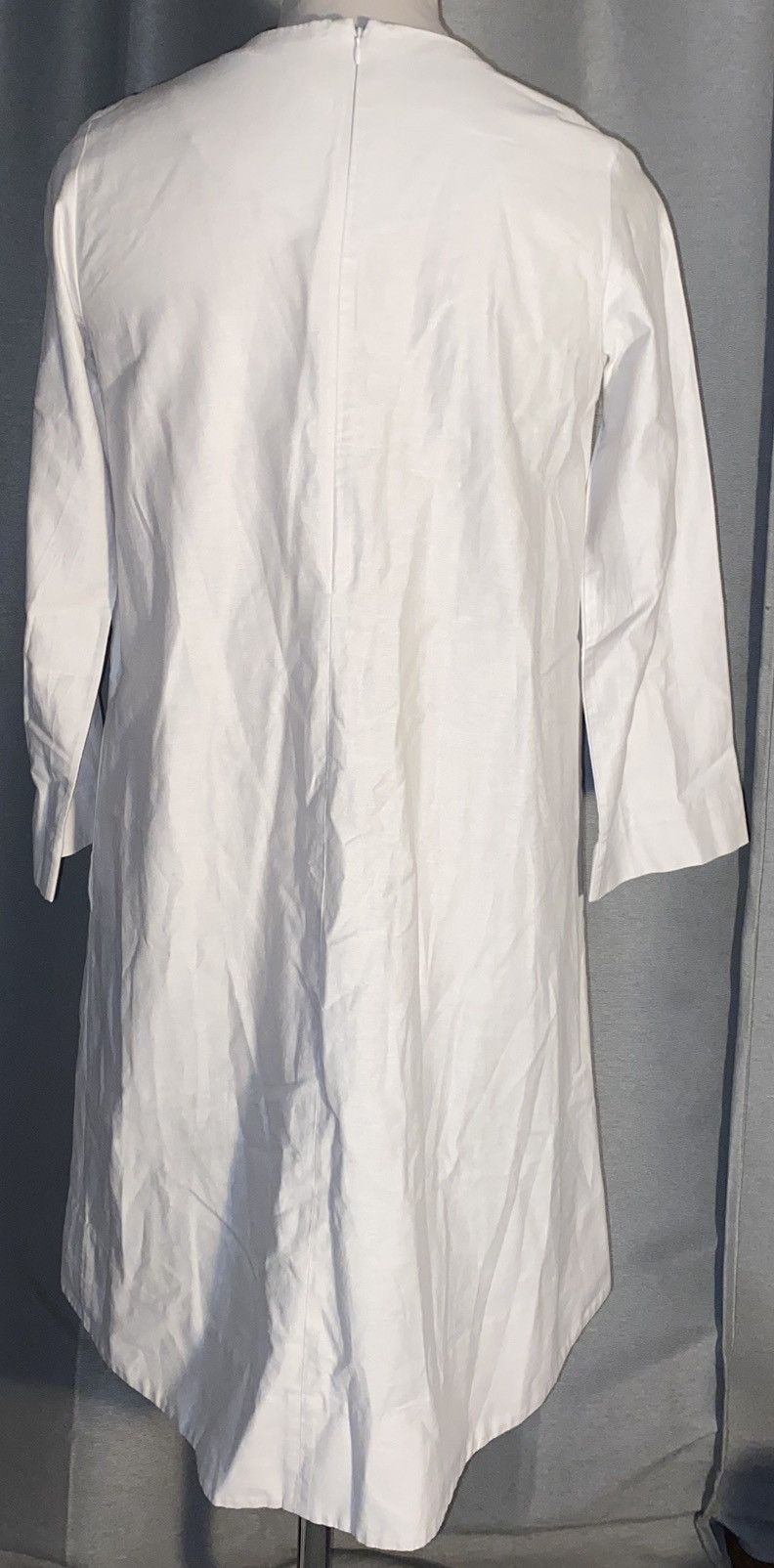 Cos COS - Knee Length Dress - White - Size 36 EU Size XS / US 0-2 / IT 36-38 - 7 Thumbnail