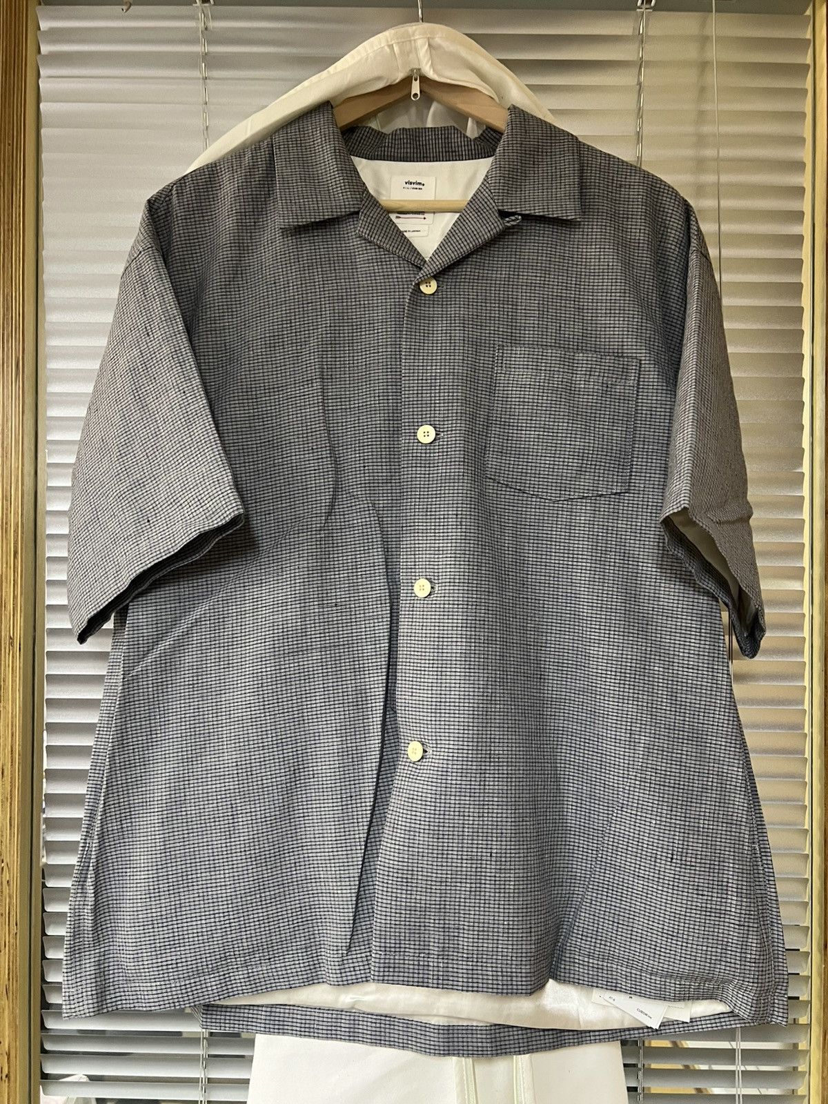 Visvim Visvim 25SS Wallis Down Shirt Santome Size US L / EU 52-54 / 3 - 1 Thumbnail