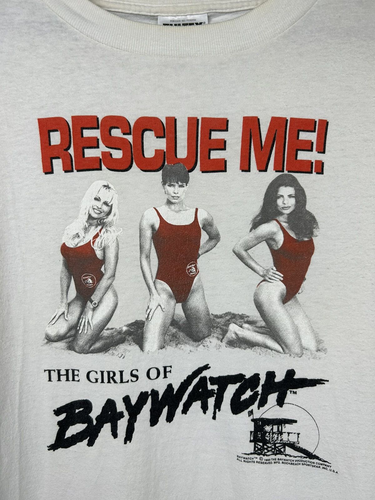 Vintage Vintage 90s Baywatch Tv Serie Caroline Holden T shirt Size US L / EU 52-54 / 3 - 4 Thumbnail