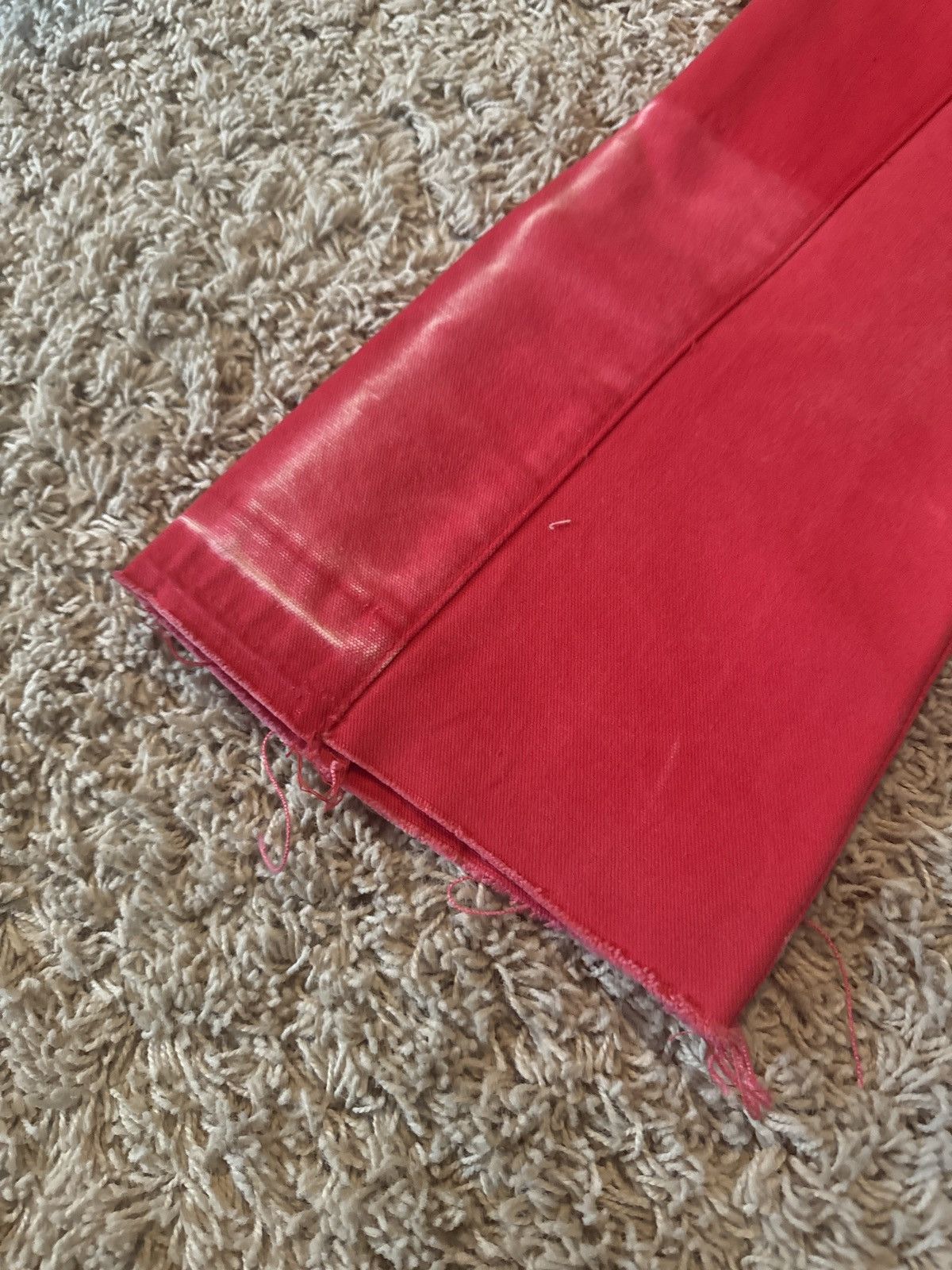 Gallery Dept. Red Wide leg gallery department jeans Size US 29 - 2 Thumbnail