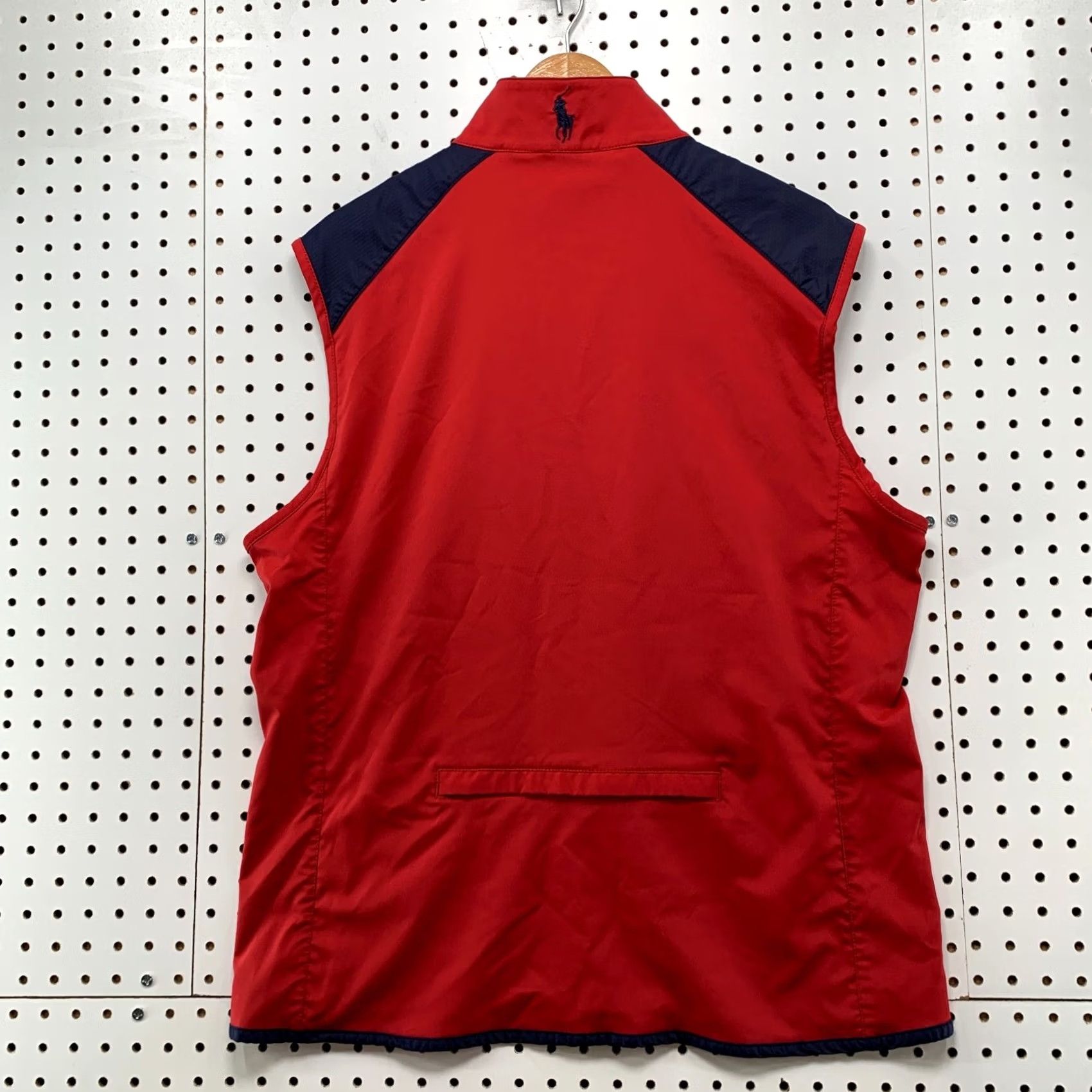 Polo Ralph Lauren VINTAGE Polo Golf Ralph Lauren Vest Mens Large Red Sleeveless Zip Preppy Golf Mens Size US L / EU 52-54 / 3 - 7 Thumbnail