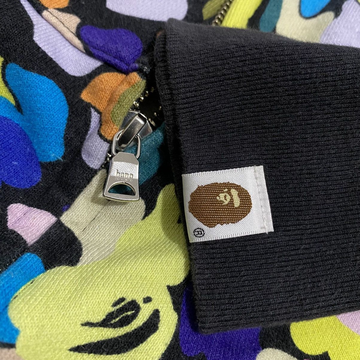 Bape BAPE MULTI CAMO FULL-ZIP SHARK JACKET Size XS / US 0-2 / IT 36-38 - 8 Thumbnail