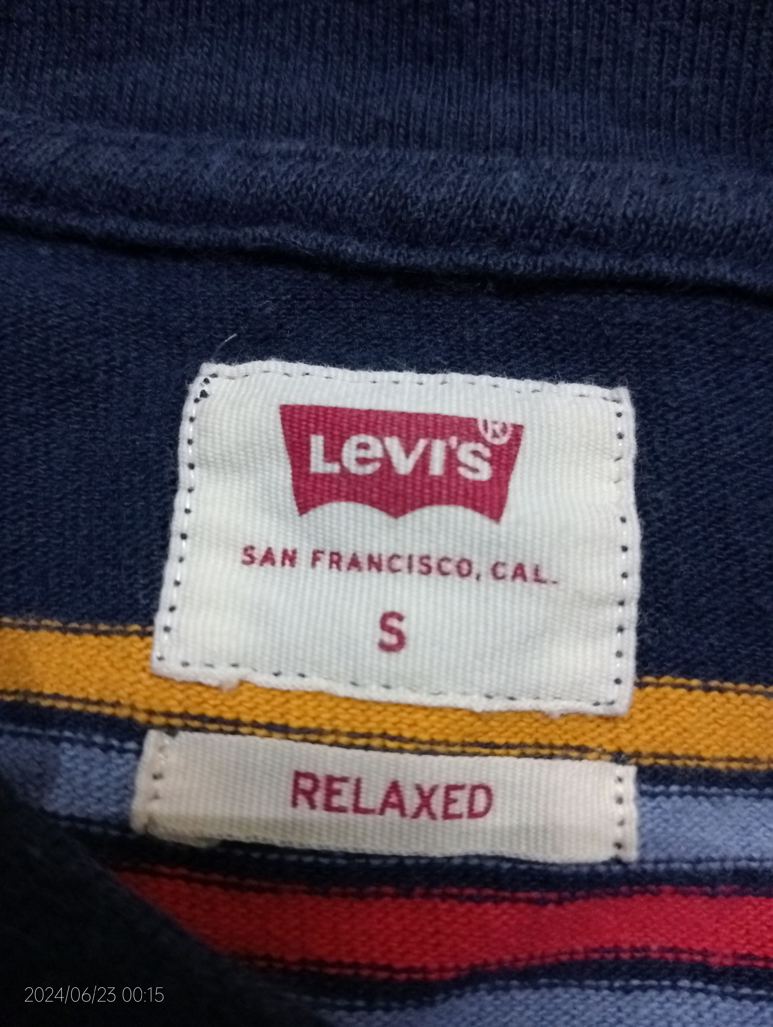 Levi's Vintage Levi's Stripe Crewneck Sweatshirt Size US S / EU 44-46 / 1 - 3 Thumbnail