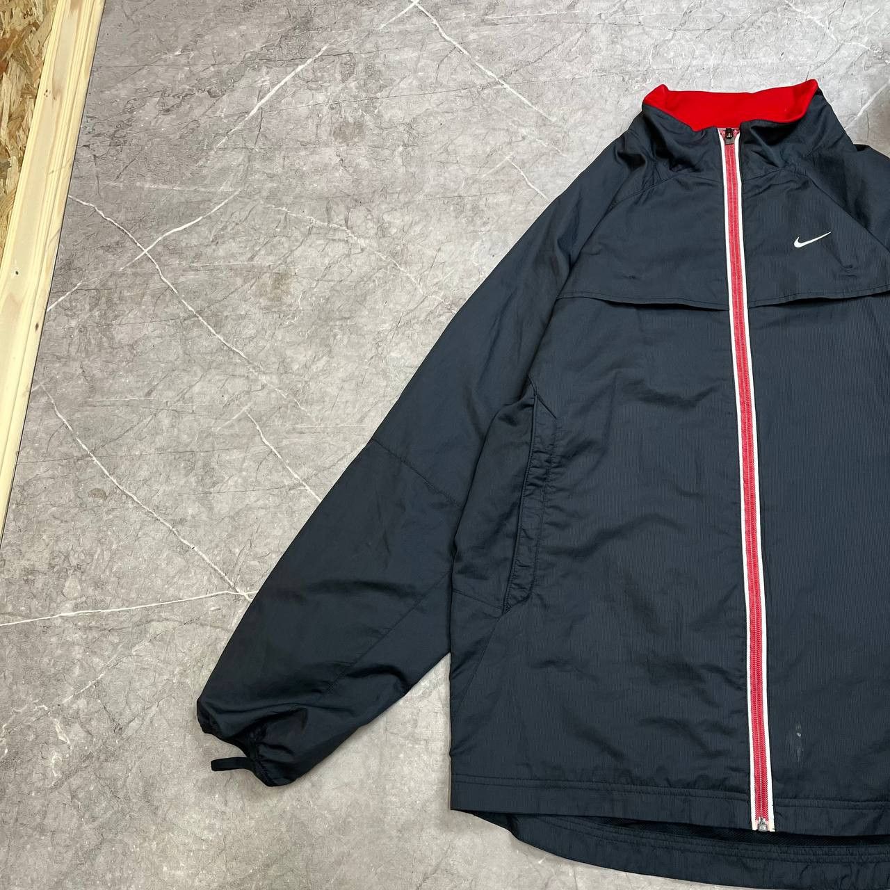 Nike Vintage Nike Athletic Black Jacket Mens Size M Size US M / EU 48-50 / 2 - 2 Thumbnail