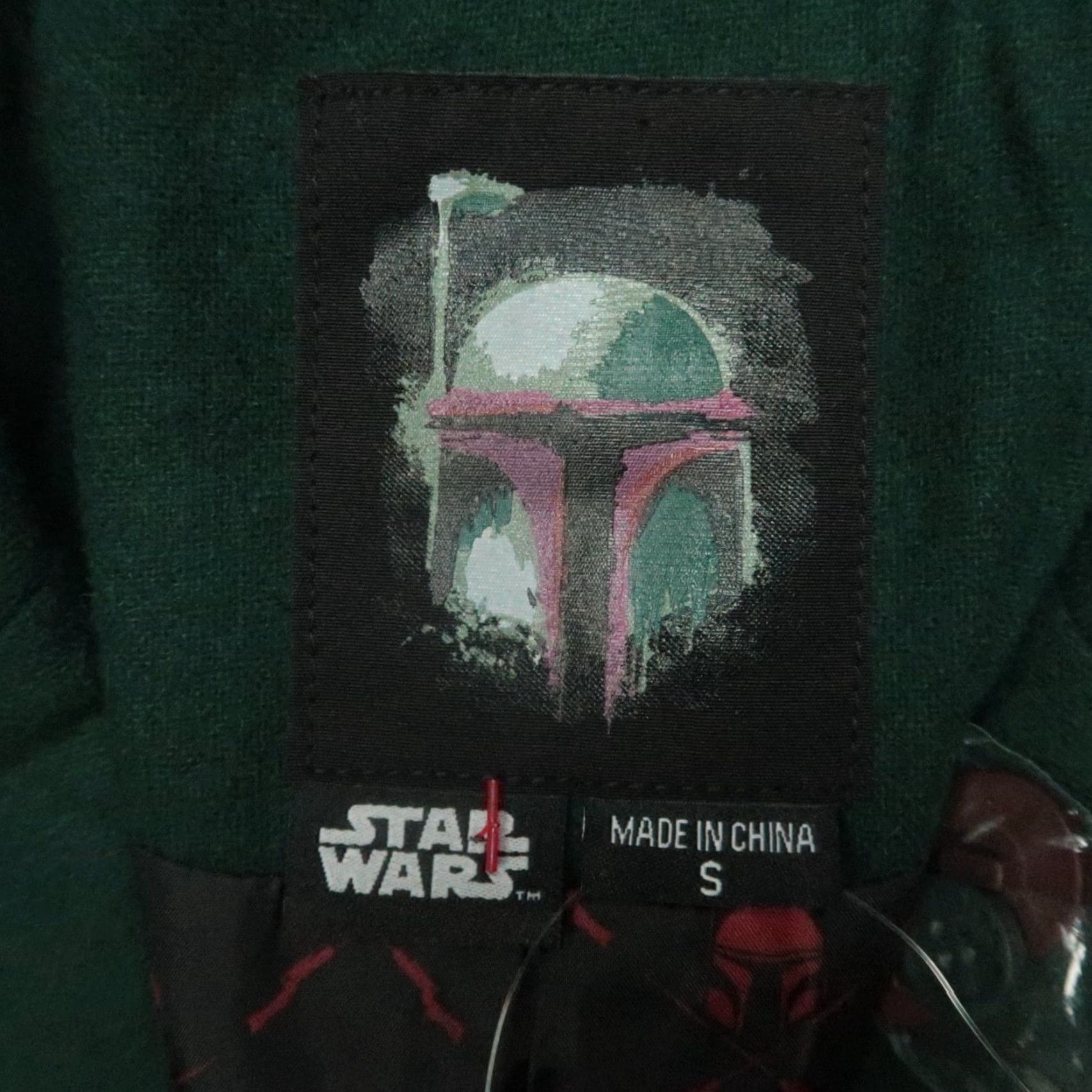 Star Wars Star Wars Jacket Mens Small Green Boba Fett Blazer Wool Blend Lined NWT Size 36R - 4 Thumbnail