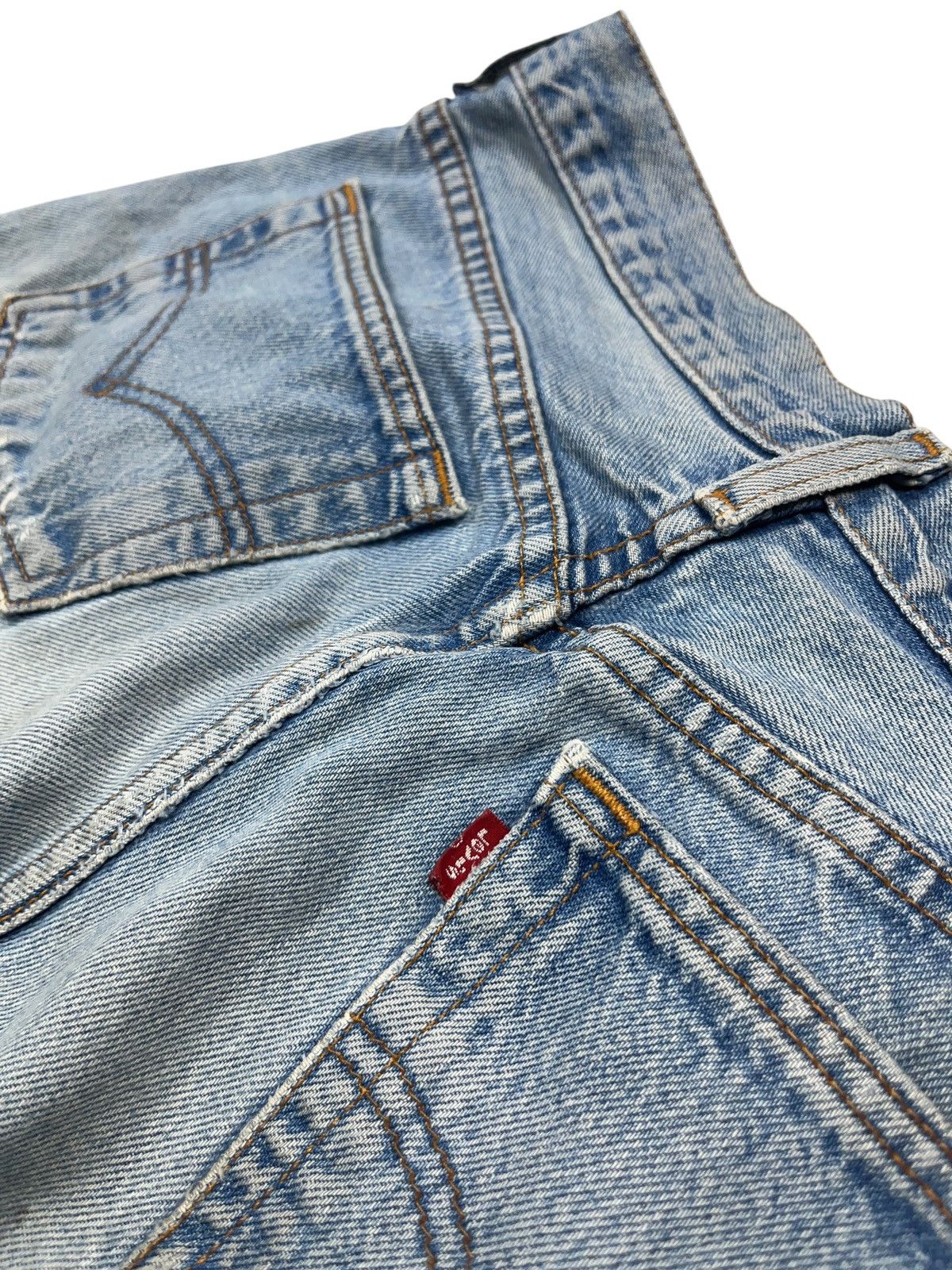 Levi's × Vintage Vintage Levi’s 503 Distressed Jeans 34x34 Size US 34 / EU 50 - 13 Thumbnail