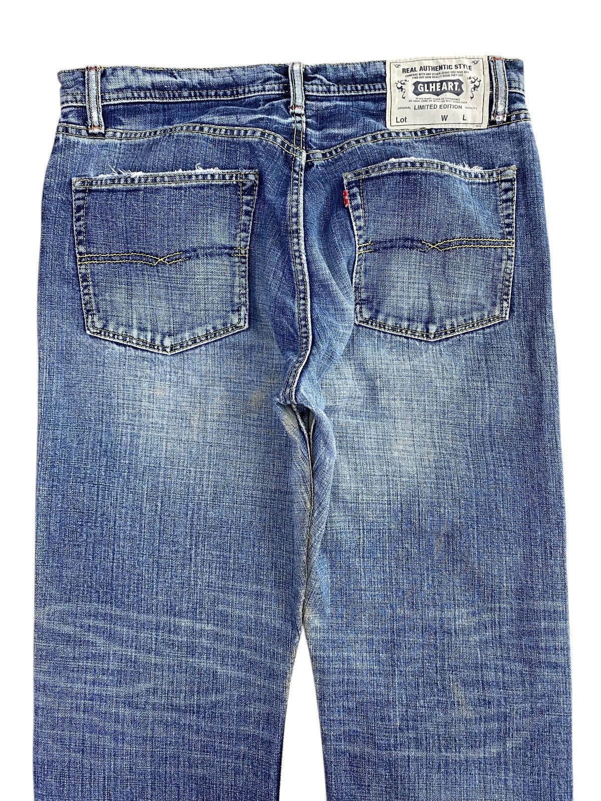 Japanese Brand Japanese Brand Rusty Faded Wash Style Loose Jeans Size US 34 / EU 50 - 4 Thumbnail