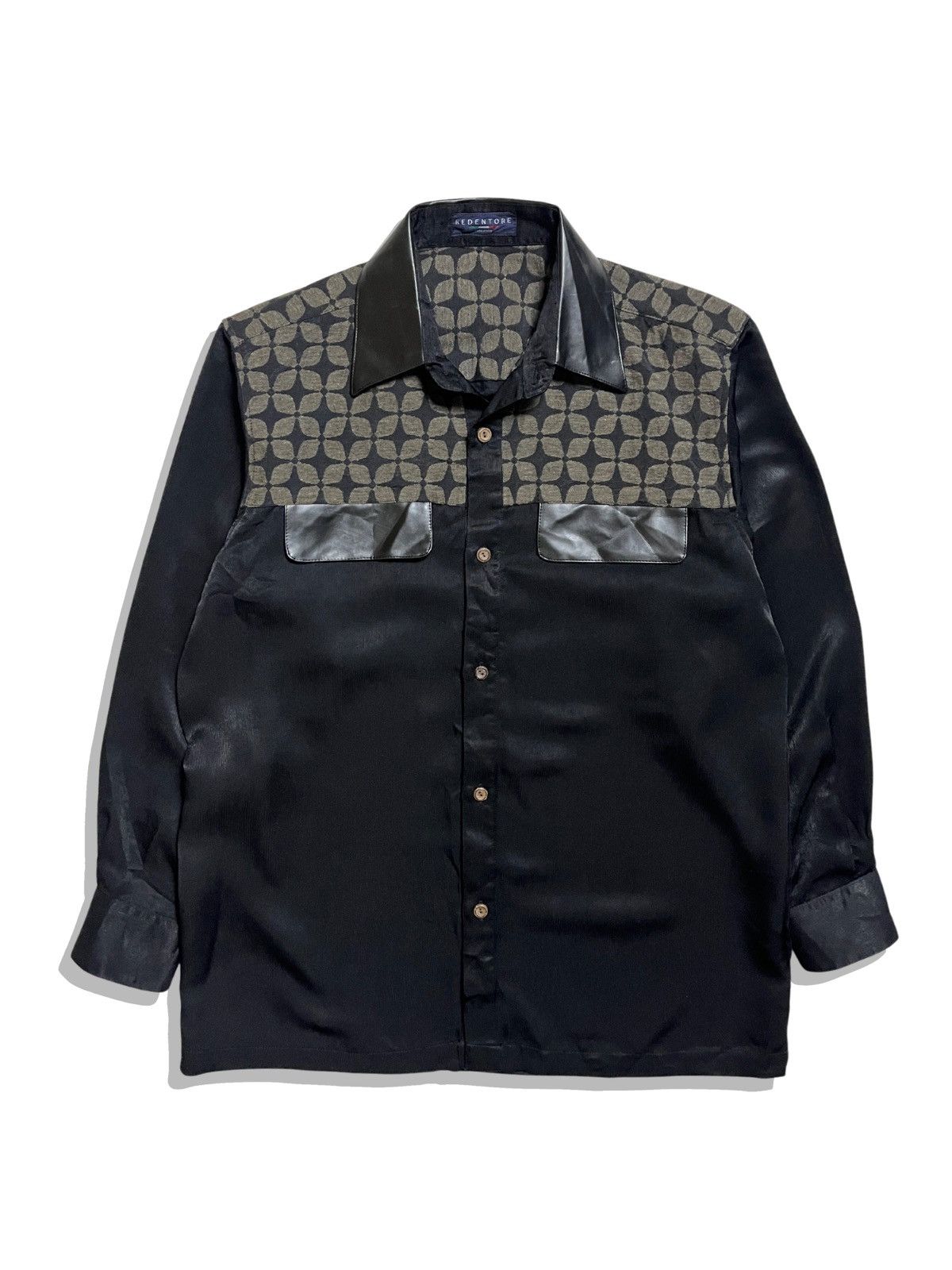 Beauty Beast × If Six Was Nine × Japanese Brand Redentore - japanese traditional patter leather collar Size US L / EU 52-54 / 3 - 1 Thumbnail