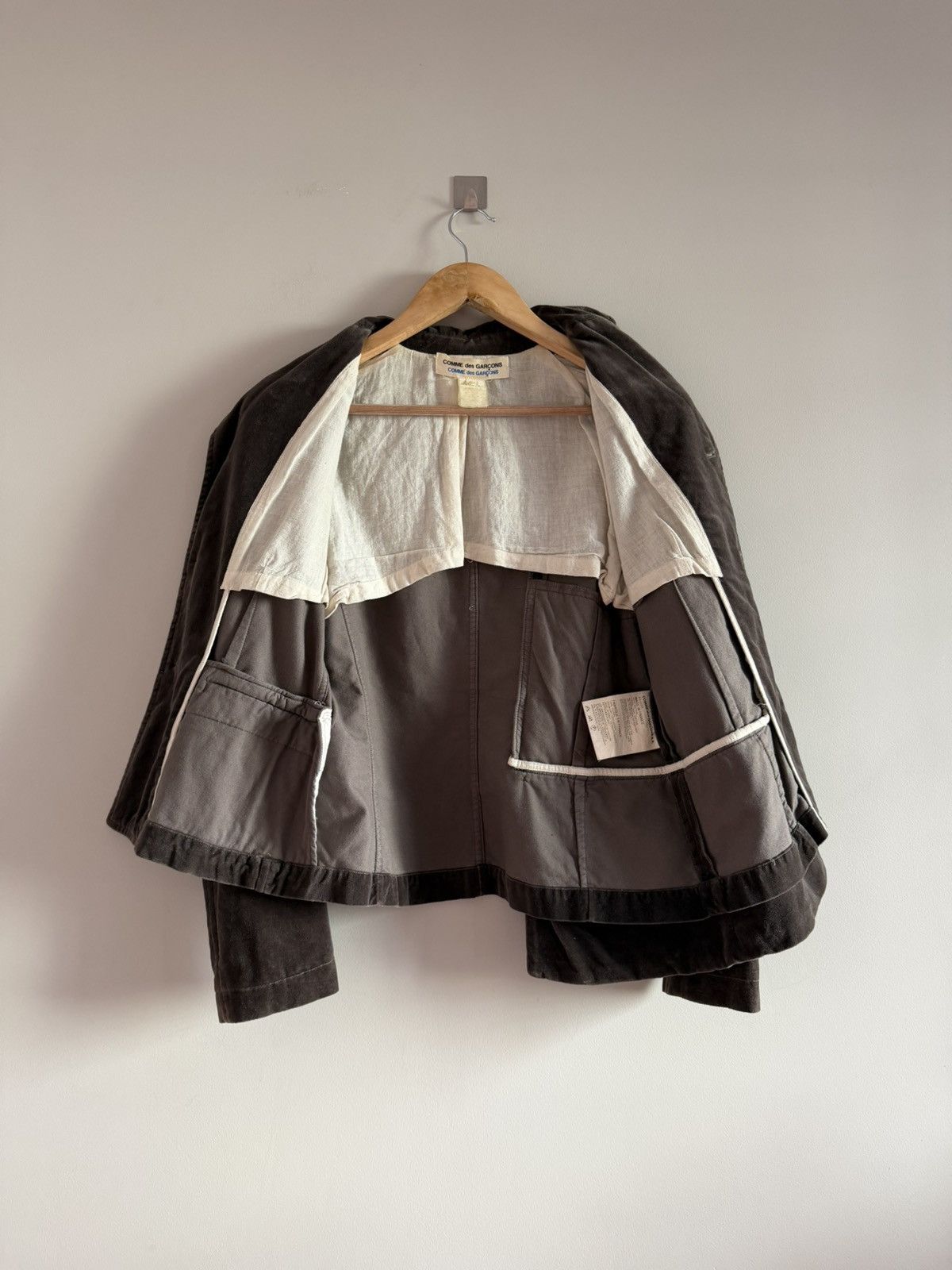 Comme des Garcons Comme des Garçons Asymmetric Vintage Blazer Jacket Size S / US 4 / IT 40 - 6 Thumbnail