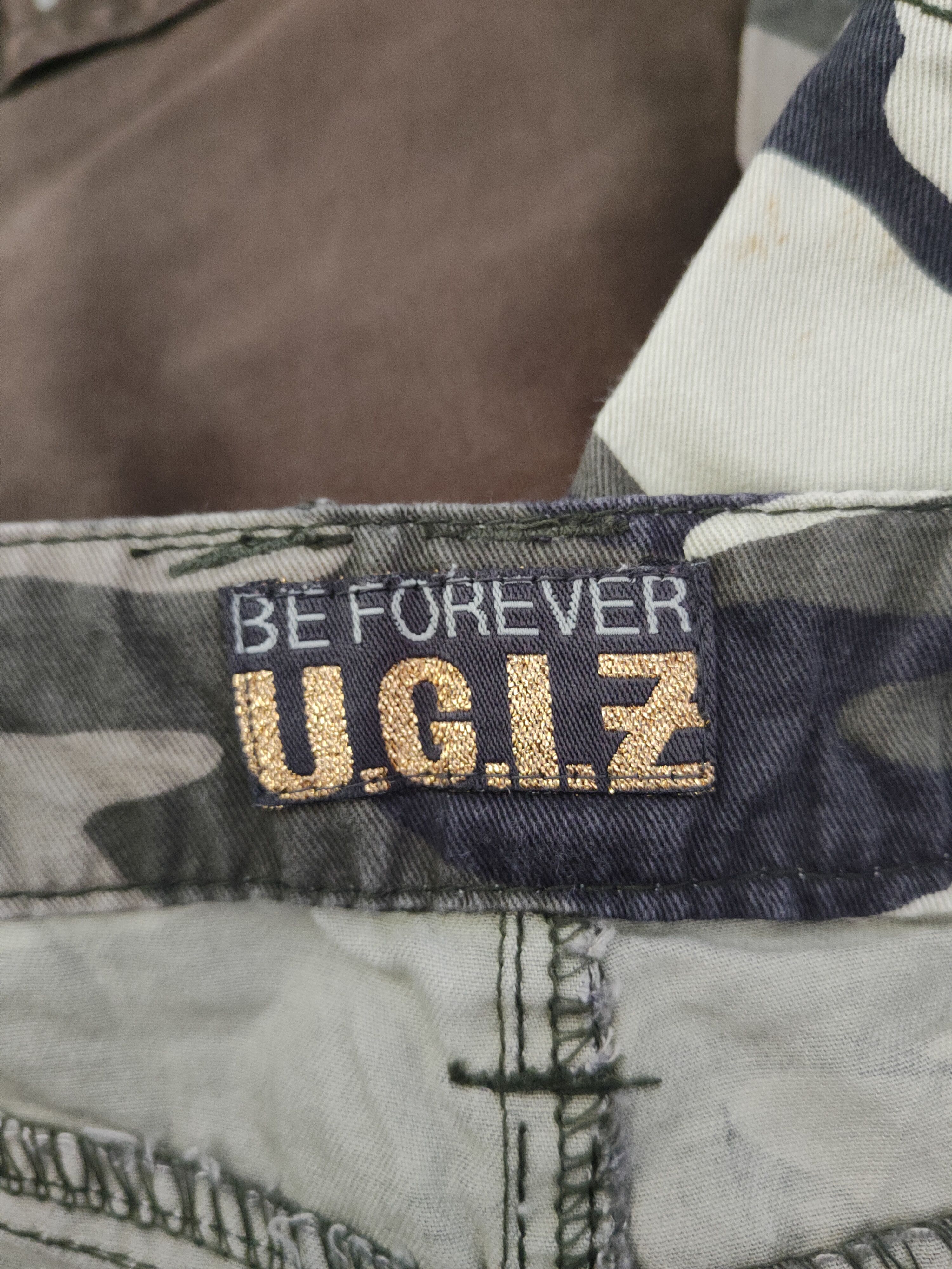 Japanese Brand DLL Ugiz Camouflage Multipocket utility Cargo Pants #230 Size 27" / US 4 / IT 40 - 14 Thumbnail