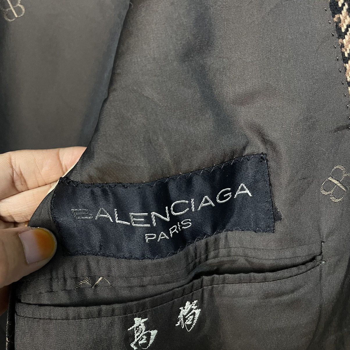 Balenciaga Balenciaga Paris Herringbone Wool Double Breasted Jacket Size US M / EU 48-50 / 2 - 15 Thumbnail