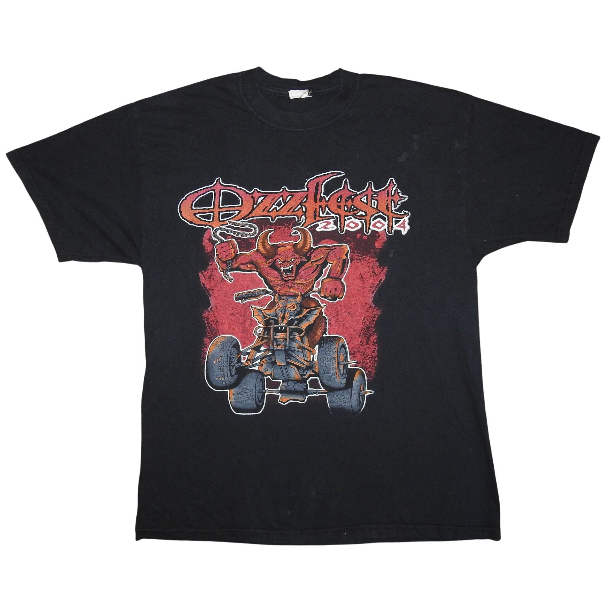 Anvil Vintage 2004 Ozzfest T-Shirt Mens Large/XL Ozzy Osbourne Bla Size US L / EU 52-54 / 3 - 1 Thumbnail