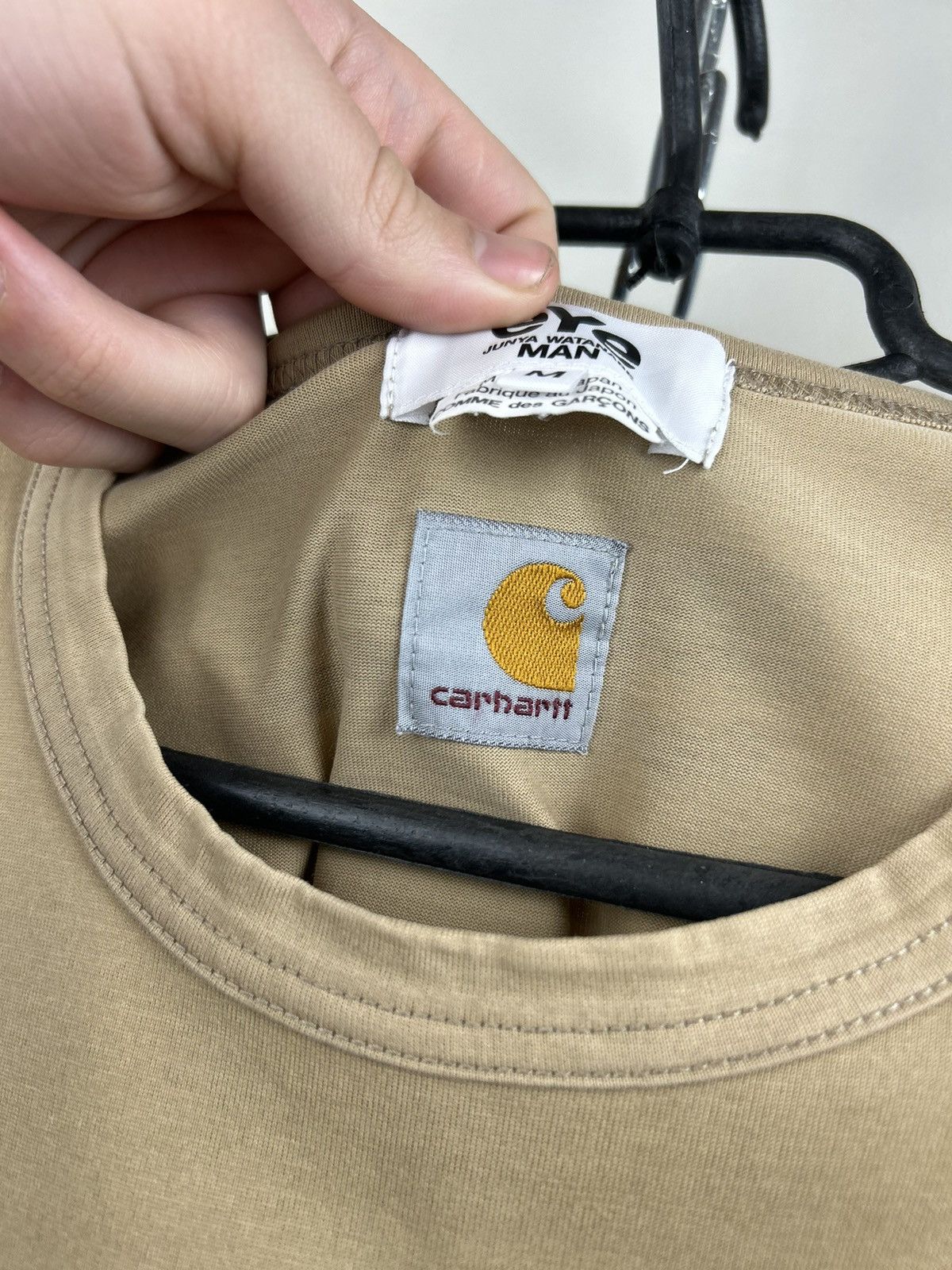 Carhartt × Junya Watanabe Junya Watanabe Carhartt T shirt Logo Comme des Garcons Size US M / EU 48-50 / 2 - 5 Thumbnail