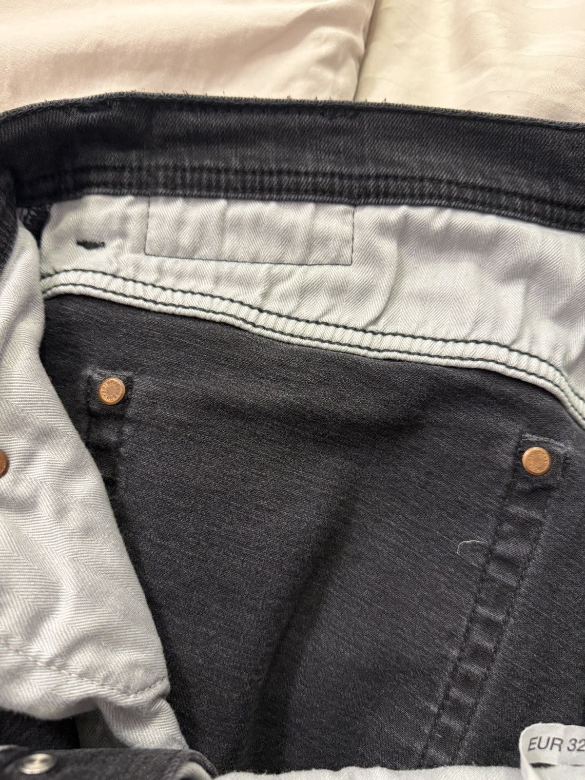 Acne Studios Acne Studios Dark Grey Jeans Size US 32 / EU 48 - 10 Thumbnail