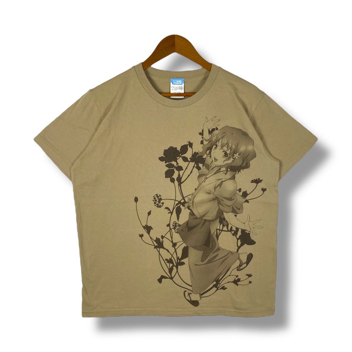 Anime × Japanese Brand HANASAKU IROHA Blossoms For Tomorrow Anime Manga Tee Shirt Size US XL / EU 56 / 4 - 1 Thumbnail
