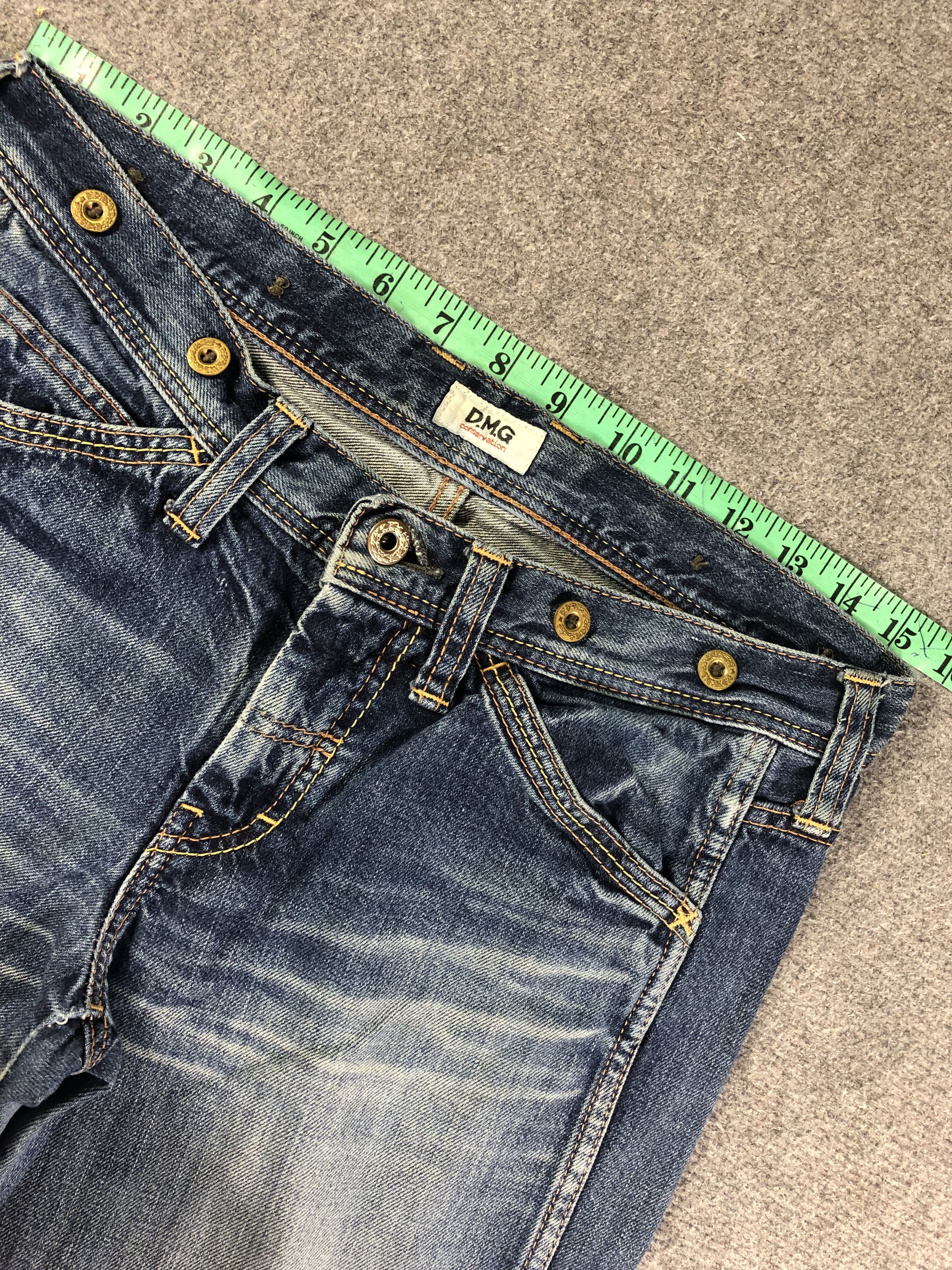 Other DMG Flare Denim Jeans 31x28 Size 31" - 6 Thumbnail