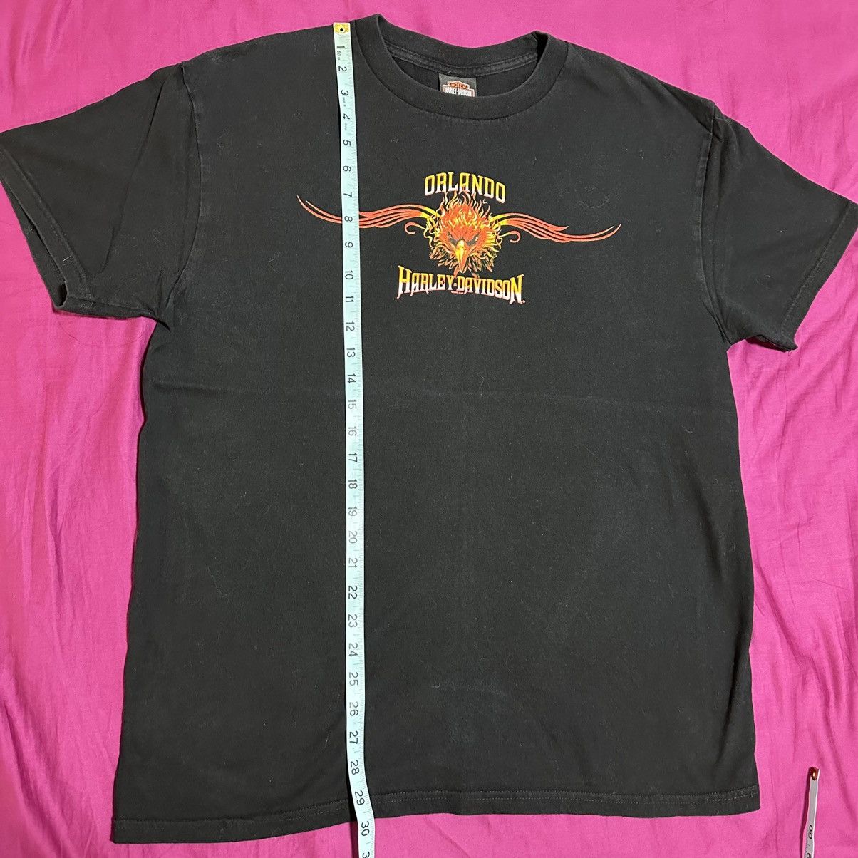 Harley Davidson × Vintage Vintage Harley Davidson T Shirt XL Orlando Florida Size US XL / EU 56 / 4 - 6 Thumbnail
