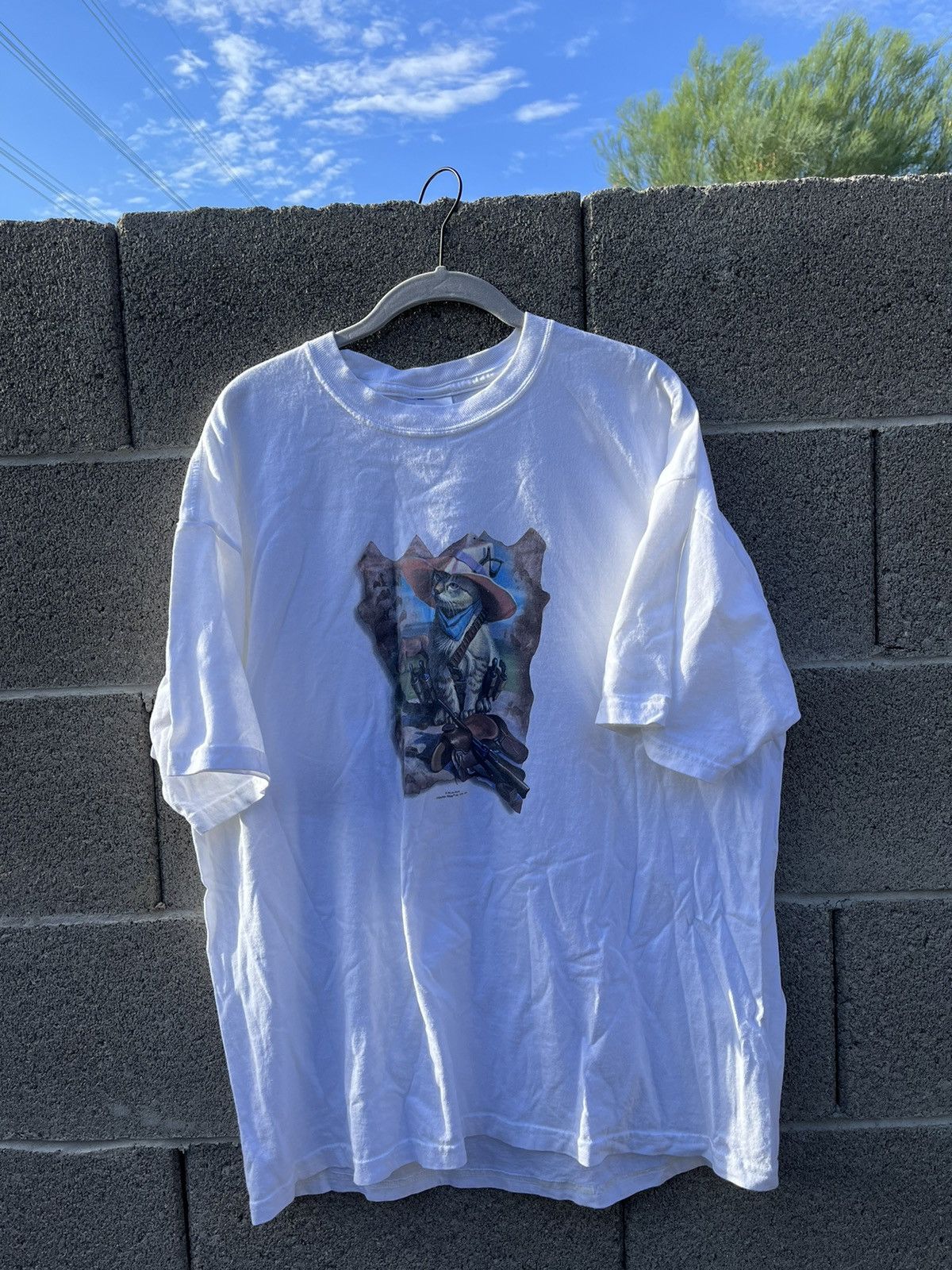Vintage Vintage Bryan C Moon “Billy the Kid” tee Size US XL / EU 56 / 4 - 1 Thumbnail
