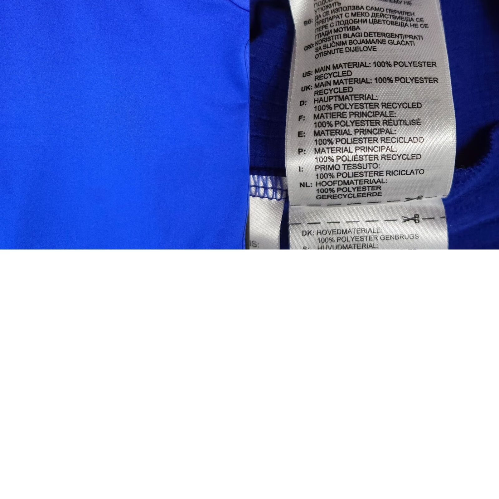 Adidas ADIDAS Climawarm Chelsea Football Mens Windbreaker Softshell Jackets Wind-Resistant Blue M Regular Crew Neck Fall Spring Summer Winter X Size US M / EU 48-50 / 2 - 9 Thumbnail