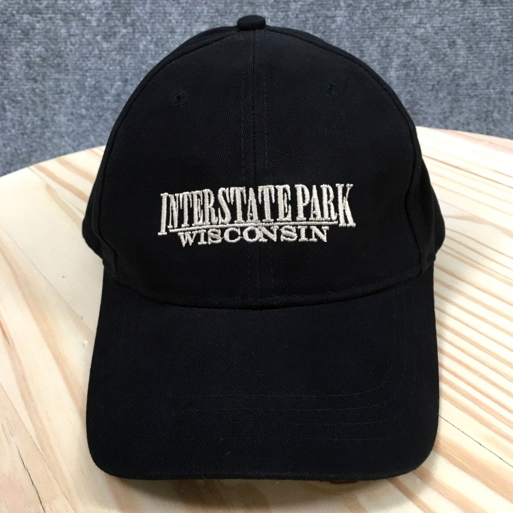 Vintage Paramount Apparel Interstate State Park Wisconsin Hat Black Baseball Cap Souveni Size US M / EU 48-50 / 2 - 2 Thumbnail